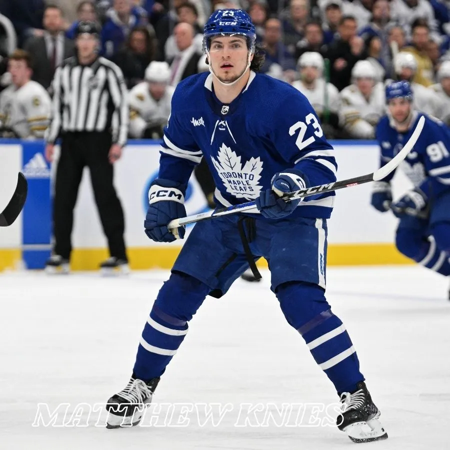 ‘I’m Wondering If They’re Going To Sign Him’: Maple Leafs and Matthew Knies Have Reportedly Had Conversations on a Contract Extension