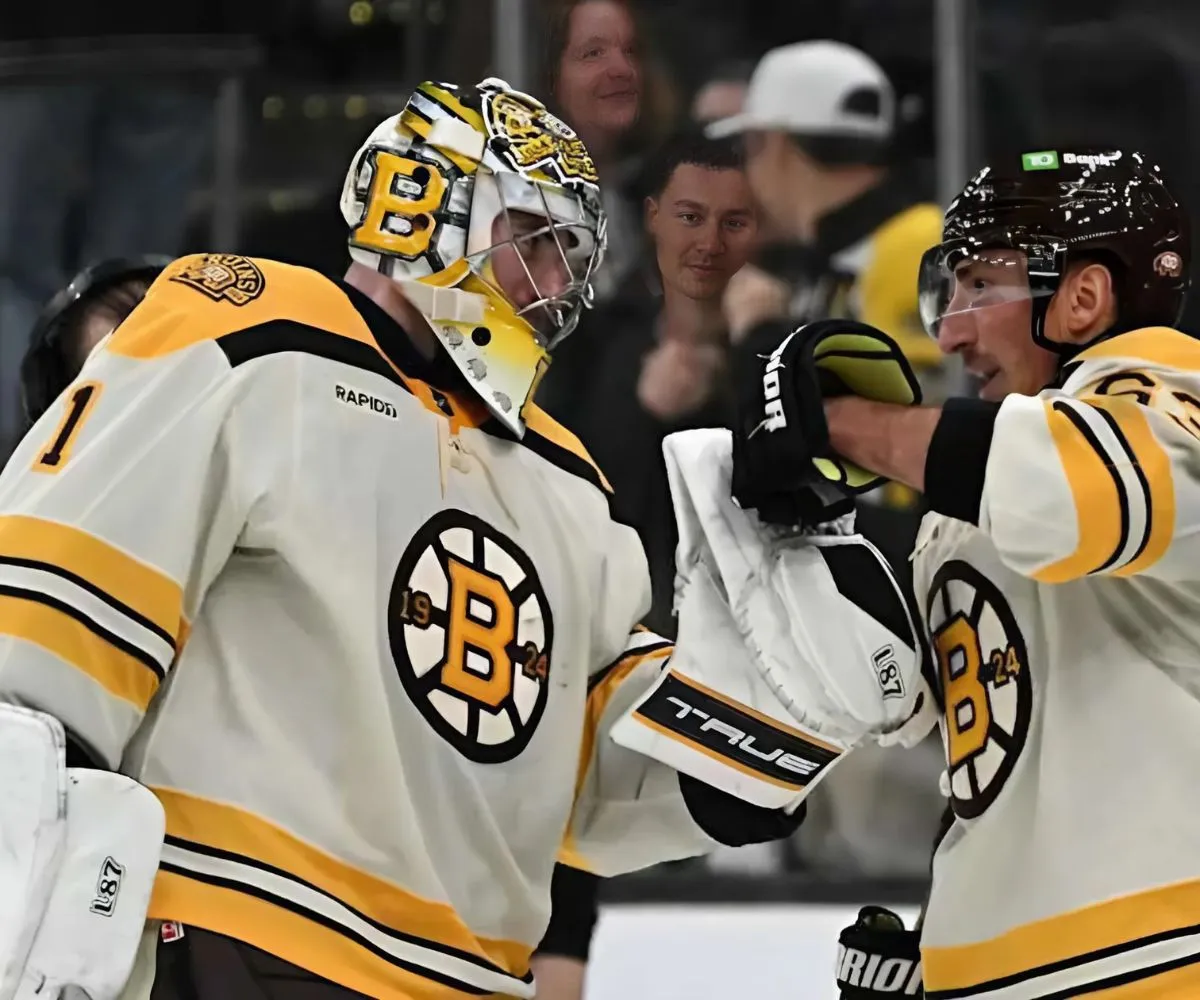 Bruins Captain Speaks on Jeremy Swayman Contract Drama