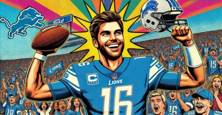 Lions QB Jared Goff Has Hilarious 2-Word Response to His Perfect Game