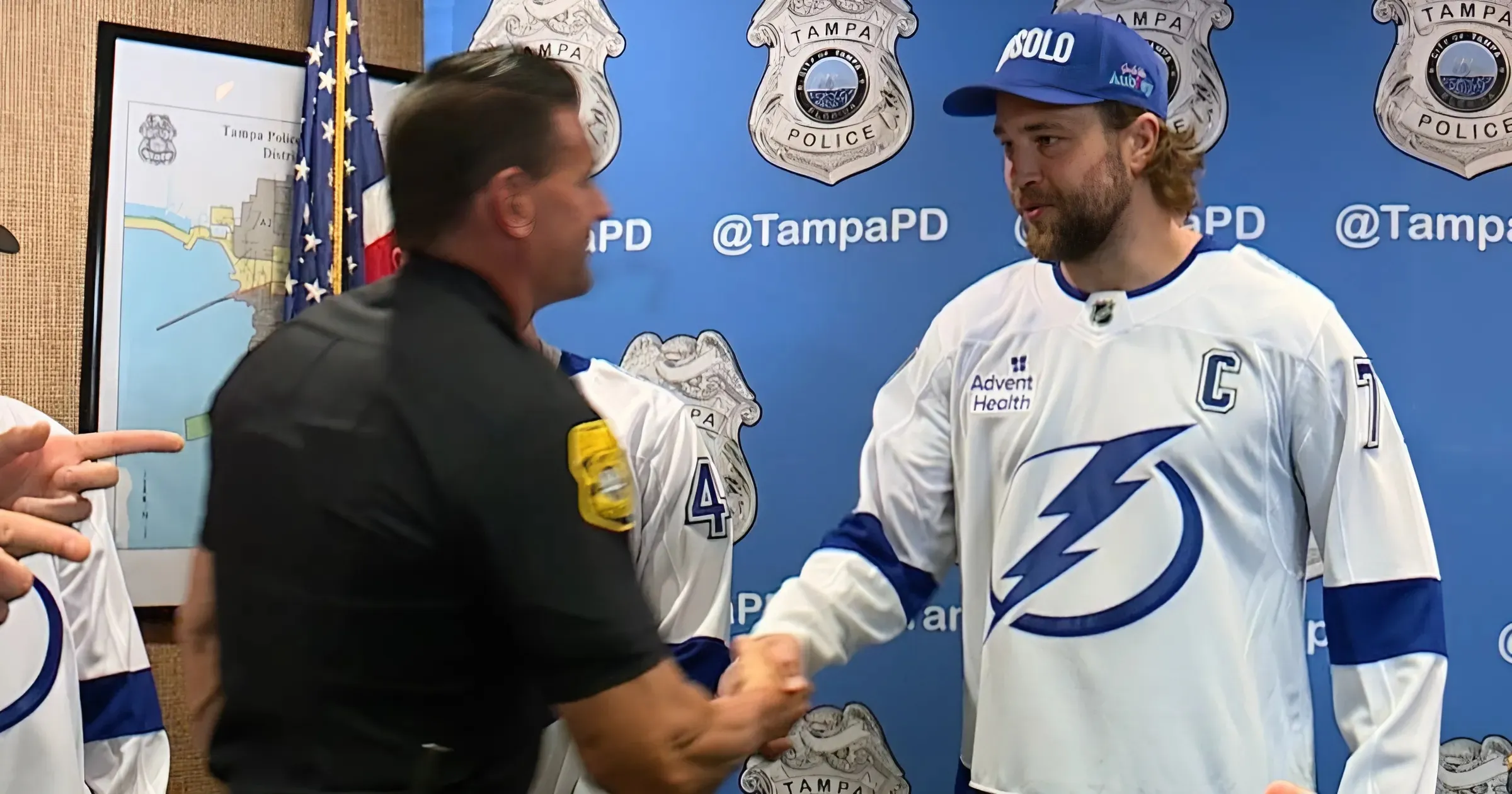 Lightning’s Victor Hedman lends helping hand to Helene first responders