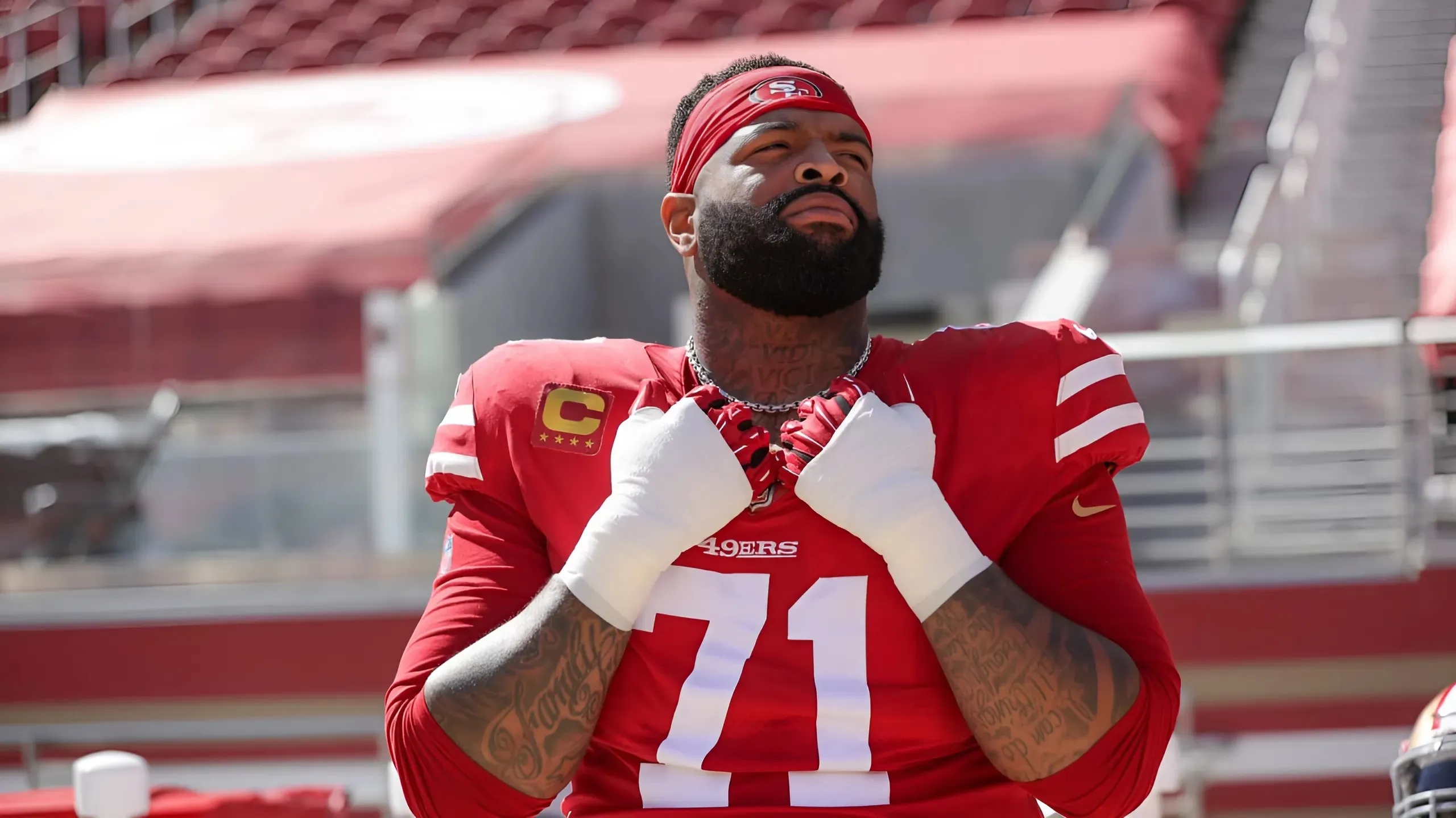 49ers' Trent Williams sends clear message on retirement thoughts