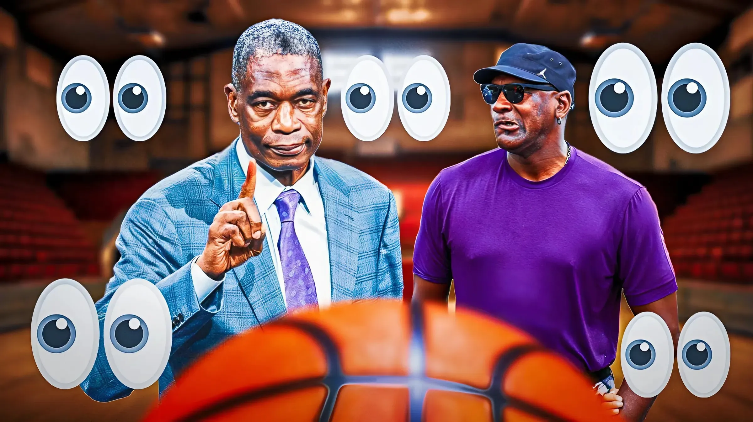 Old Dikembe Mutombo, Michael Jordan footage resurfaces after death