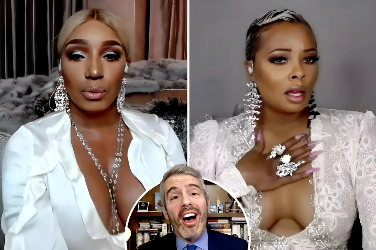 Andy Cohen forced to mute himself as he battles with Nene Leakes and Eva Marcille in explosive virtual reunion of RHOA