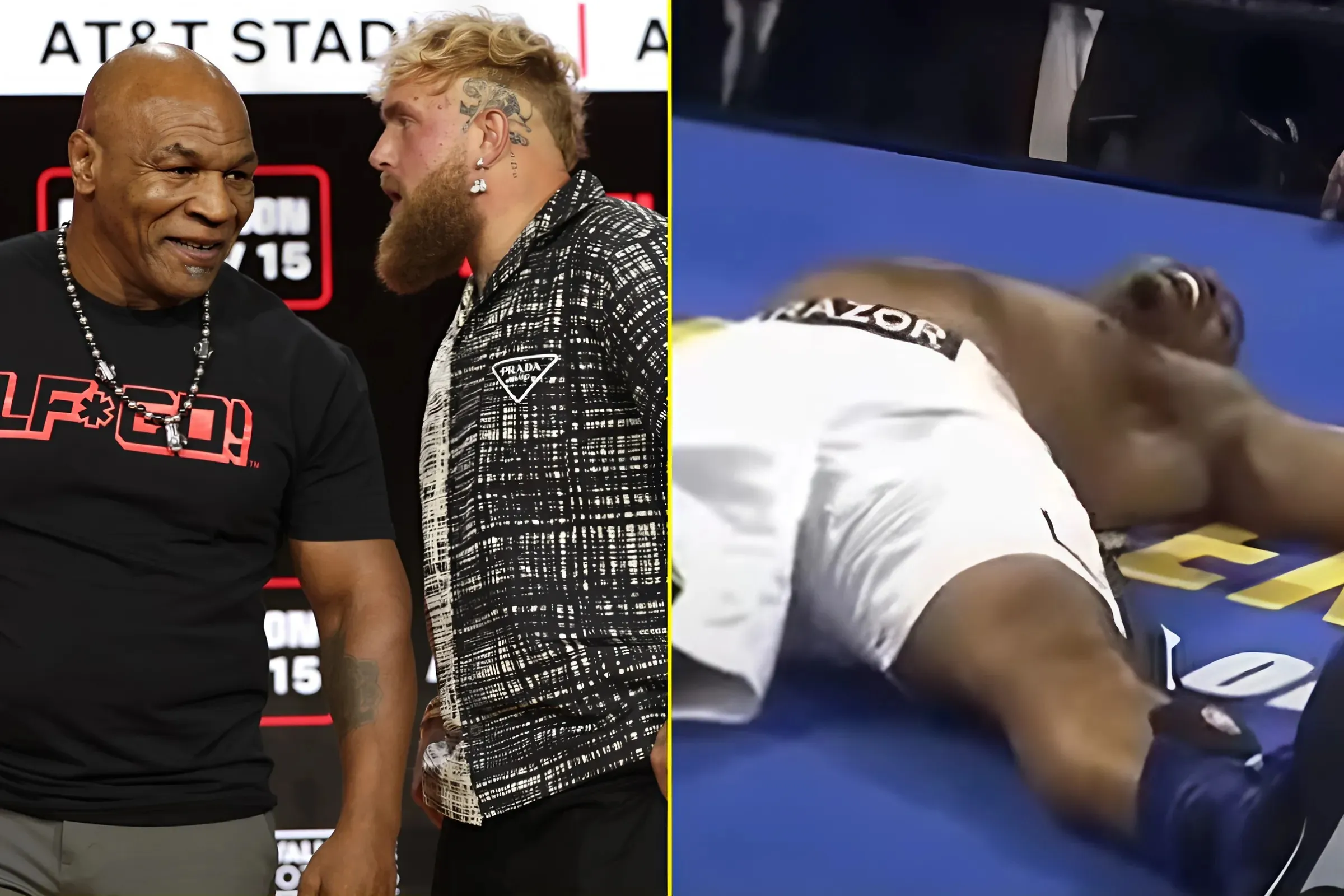 Mike Tyson’s ex-KO victim was brutally beaten in catastrophic comeback in worrying news for legend’s Jake Paul fight