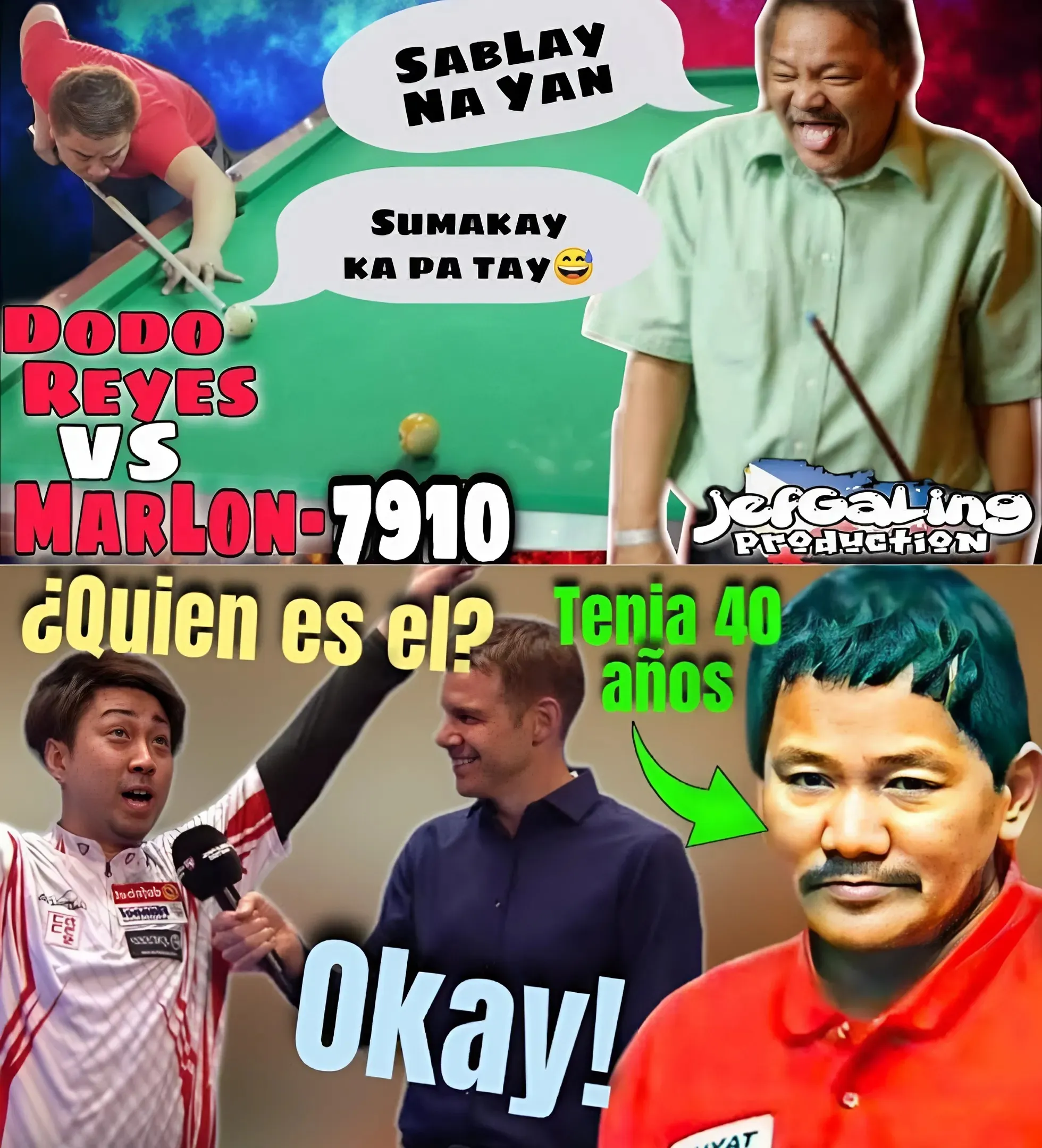 Unbelievable challenge: Young player dares to challenge legend Efren Reyes!