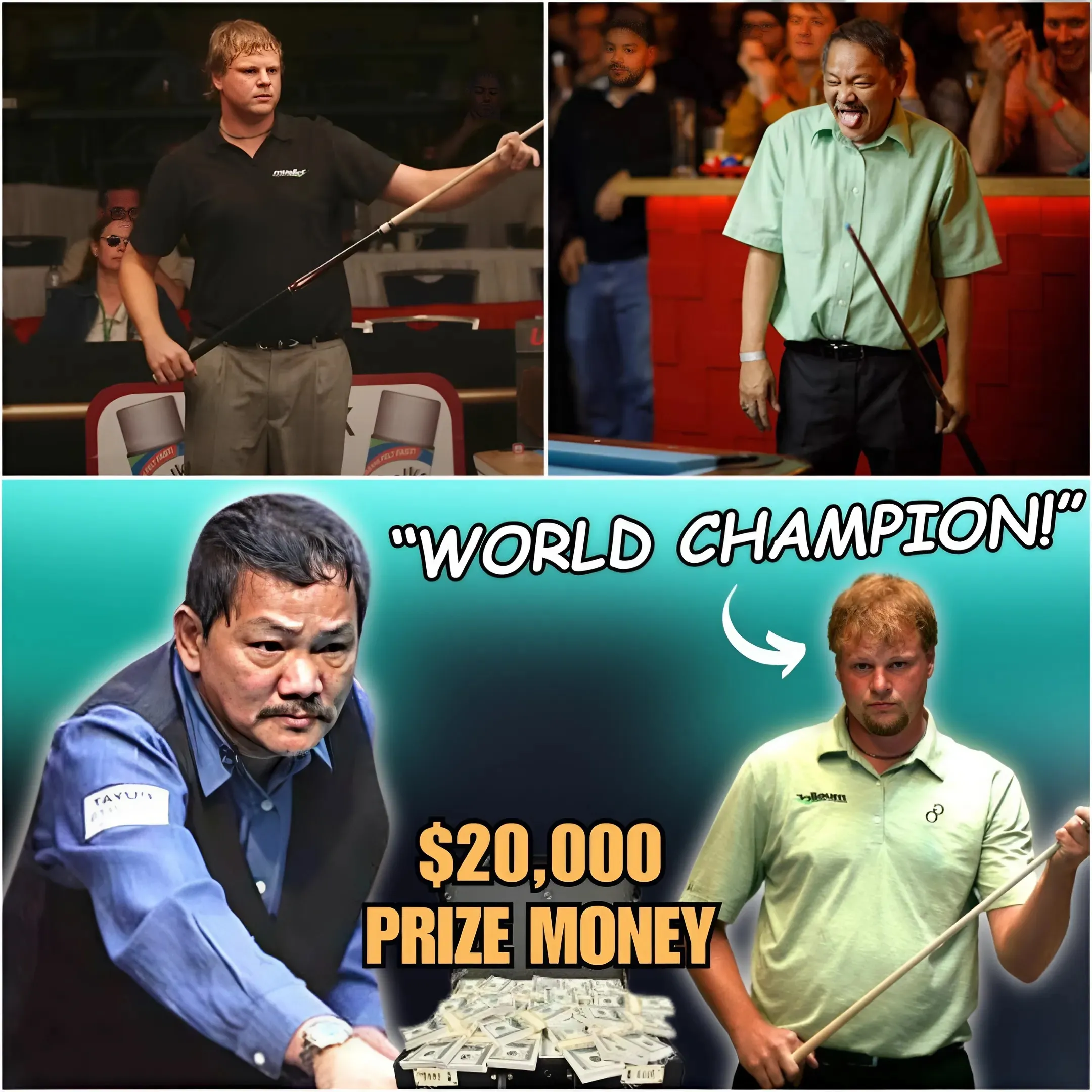 SMART STRATEGY: Opponents overwhelm Efren Reyes by exploiting his weaknesses!