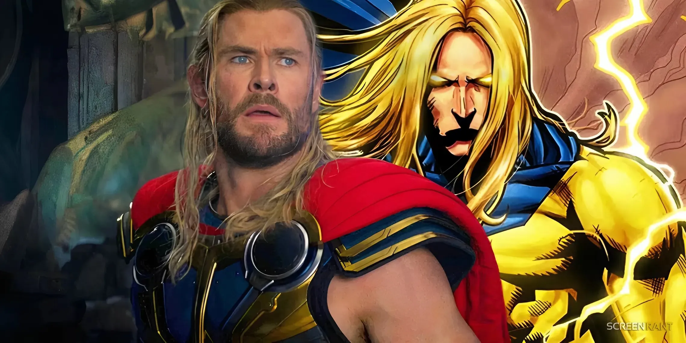 Chris Hemsworth’s Thor Fights Thunderbolts*’s Sentry In Dark Thor 5 Art