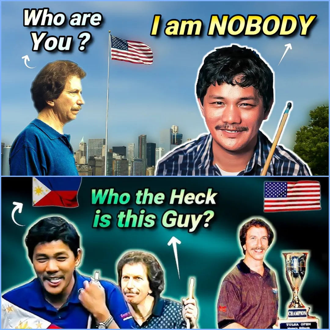 EFREN REYES's uncertain day made the American professional billiards champion pay dearly for his stupidity!