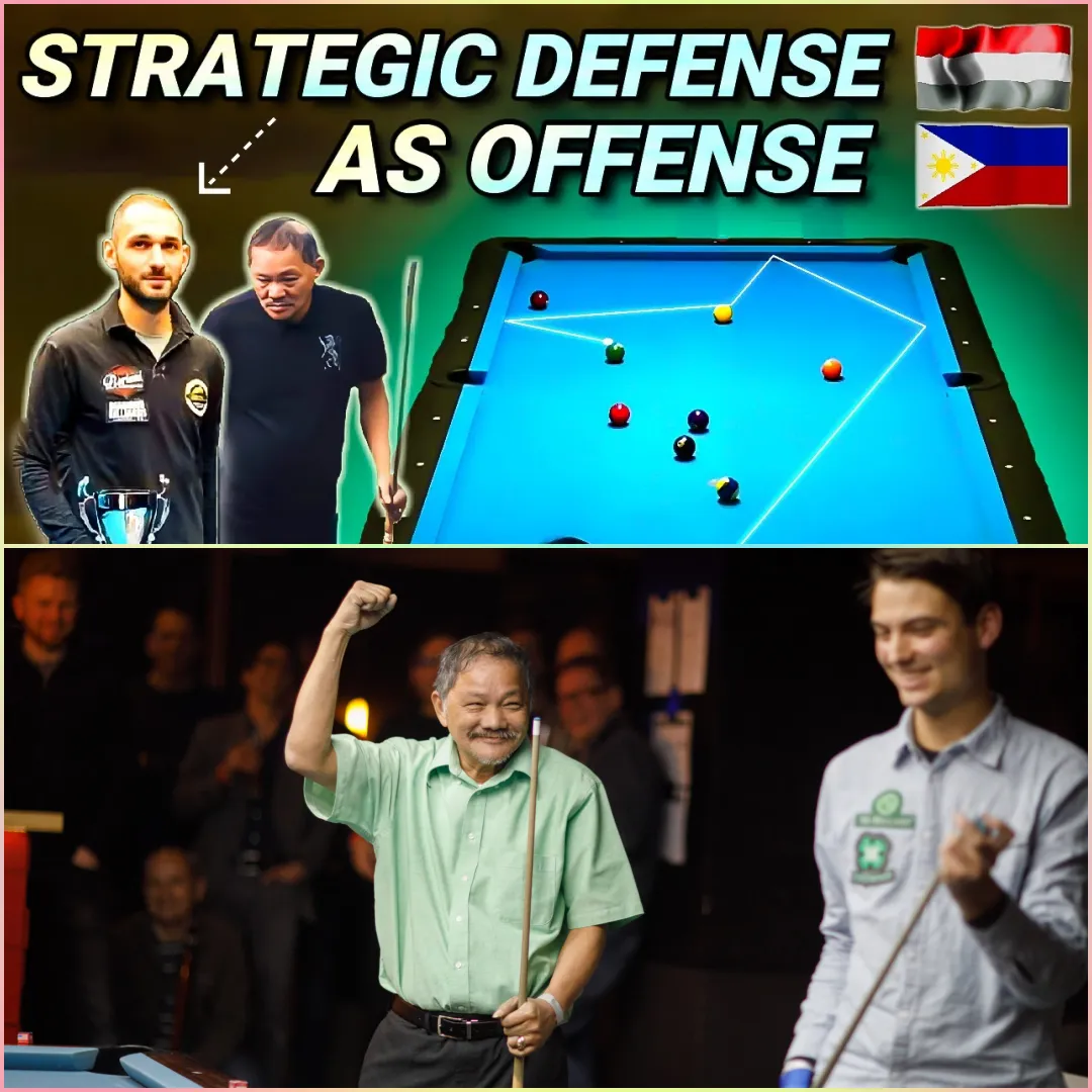 YOUNG PLAYER CAUSES DIFFICULTY FOR EFREN REYES: TENSE BATTLE!