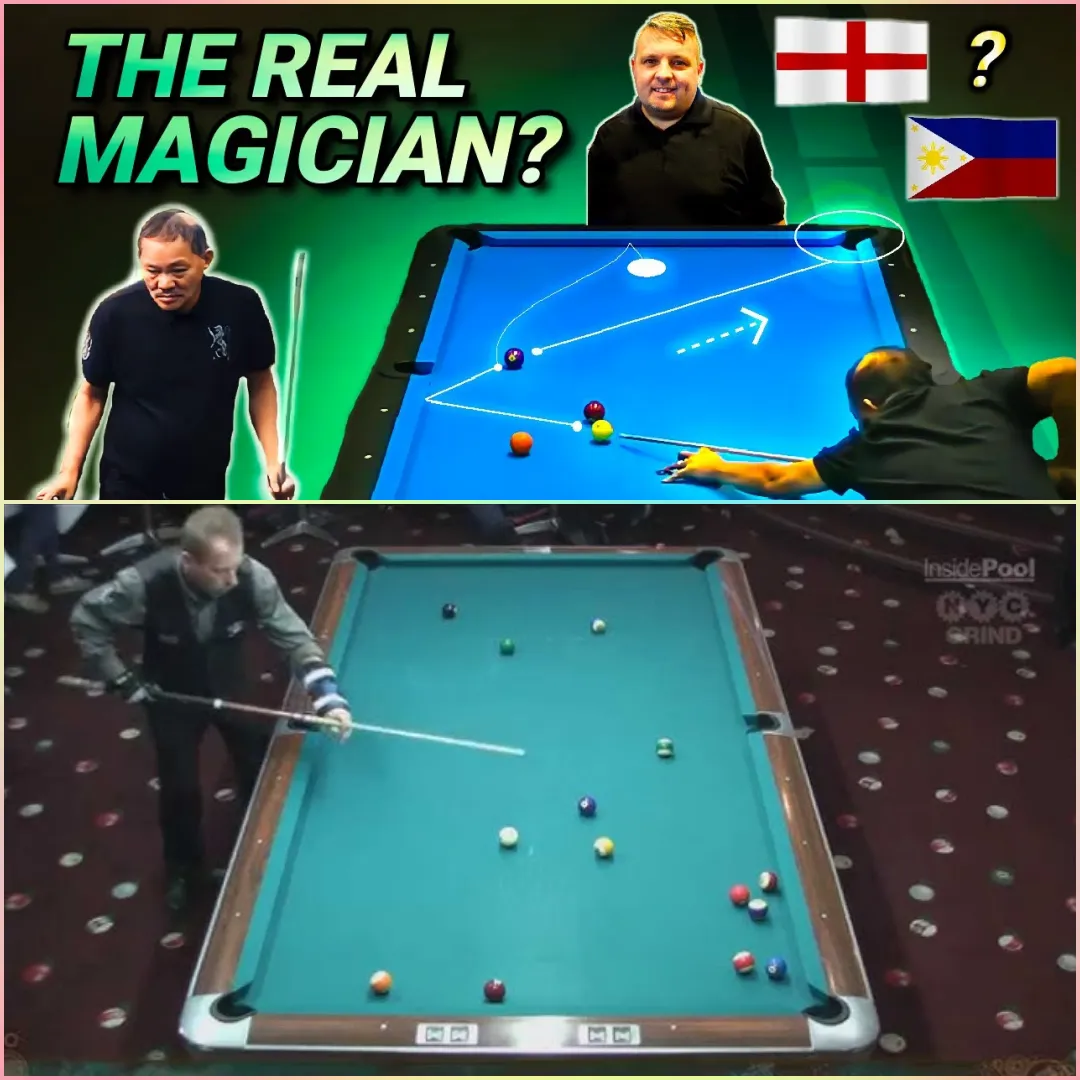 EFREN REYES MEETS "THE MAGICIAN" FROM ENGLAND: WHAT HAPPENED?