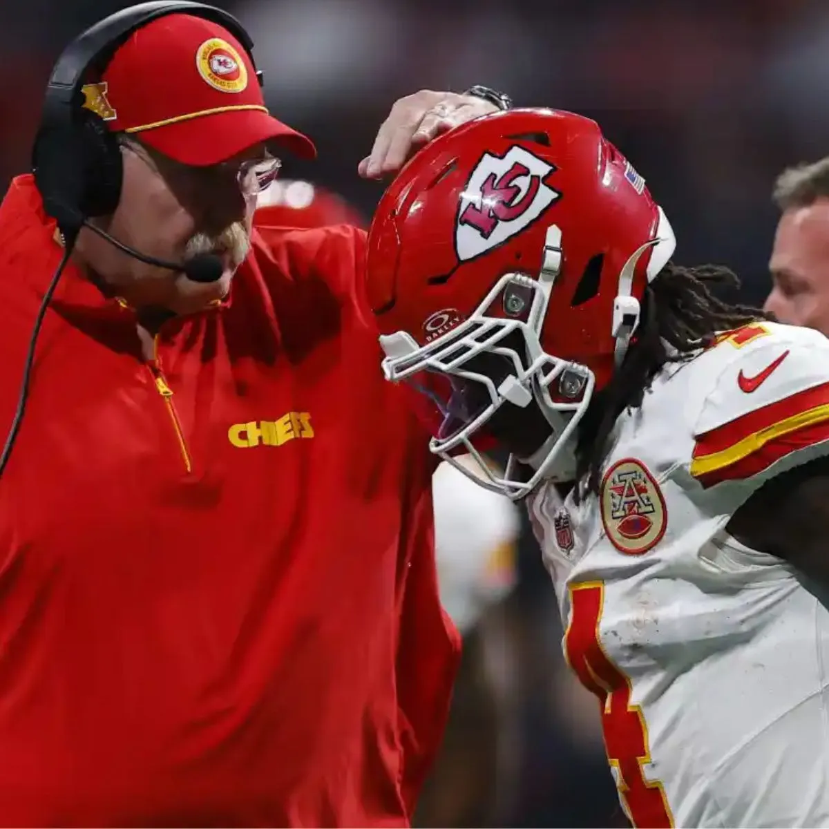 Chiefs’ Andy Reid Explains Updated Plan for Rashee Rice’s Knee Injury