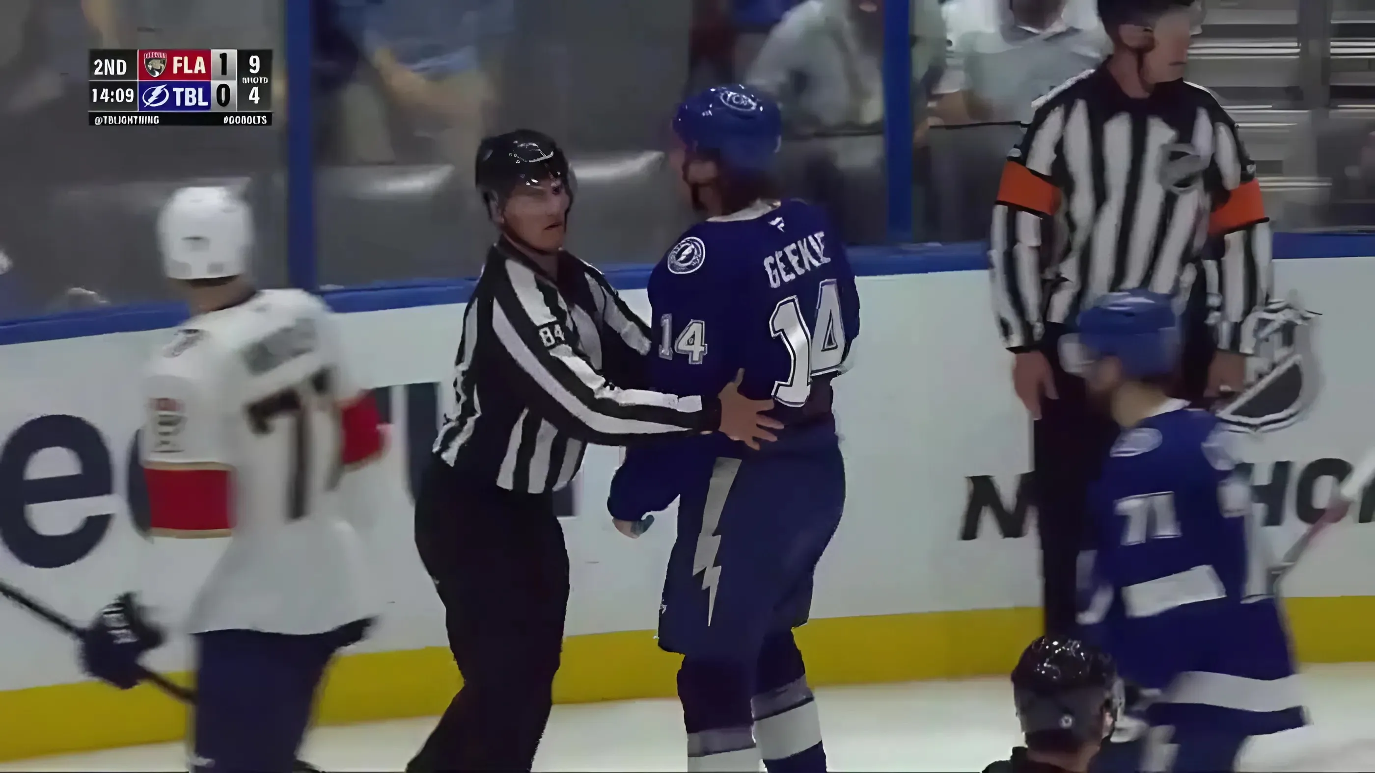 Tampa Bay Lightning Conor Geekie Has Been Suspended for One Preseason Game