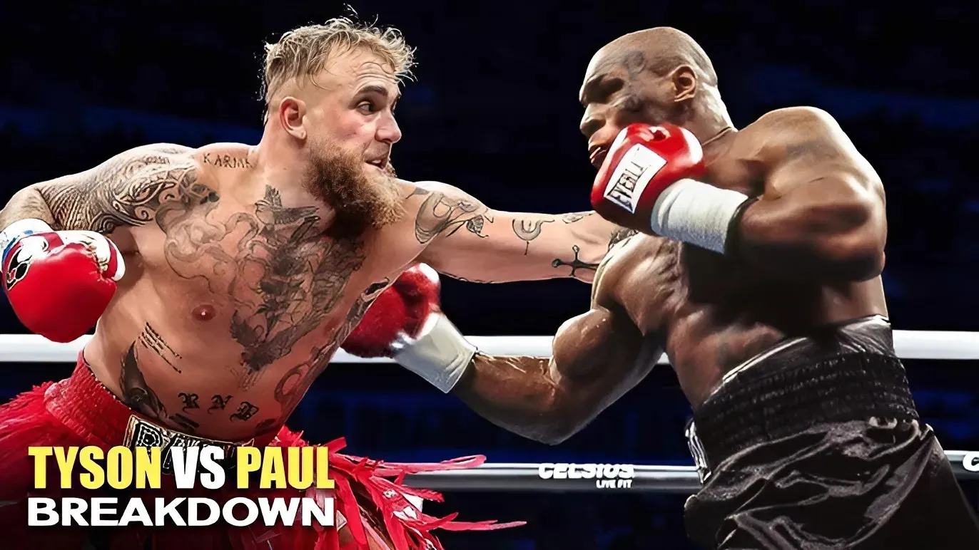 Mike Tyson vs Jake Paul simulation ends in vicious 75-second knockout as fighter left sprawled out on the canvas trucc