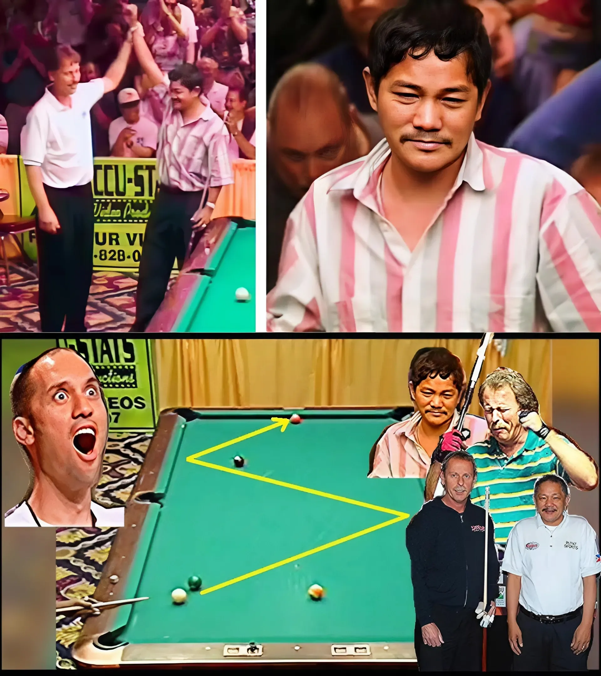 Legendary Shot: Efren Reyes' Z-Shot - The Most Memorable Moment In Pool History!