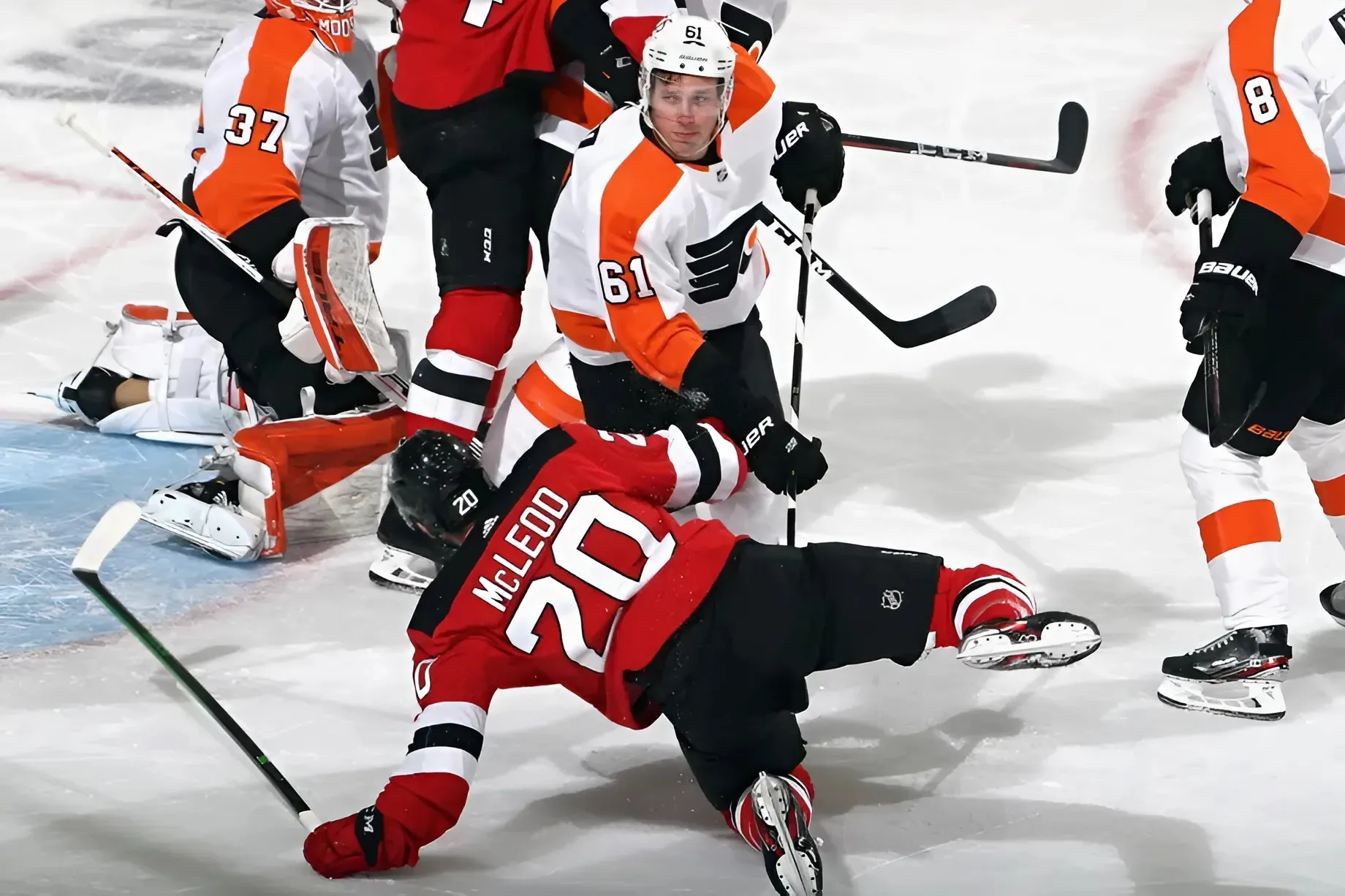 New Jersey Devils Fall 5-4 to Philadelphia Flyers In Preseason Finale