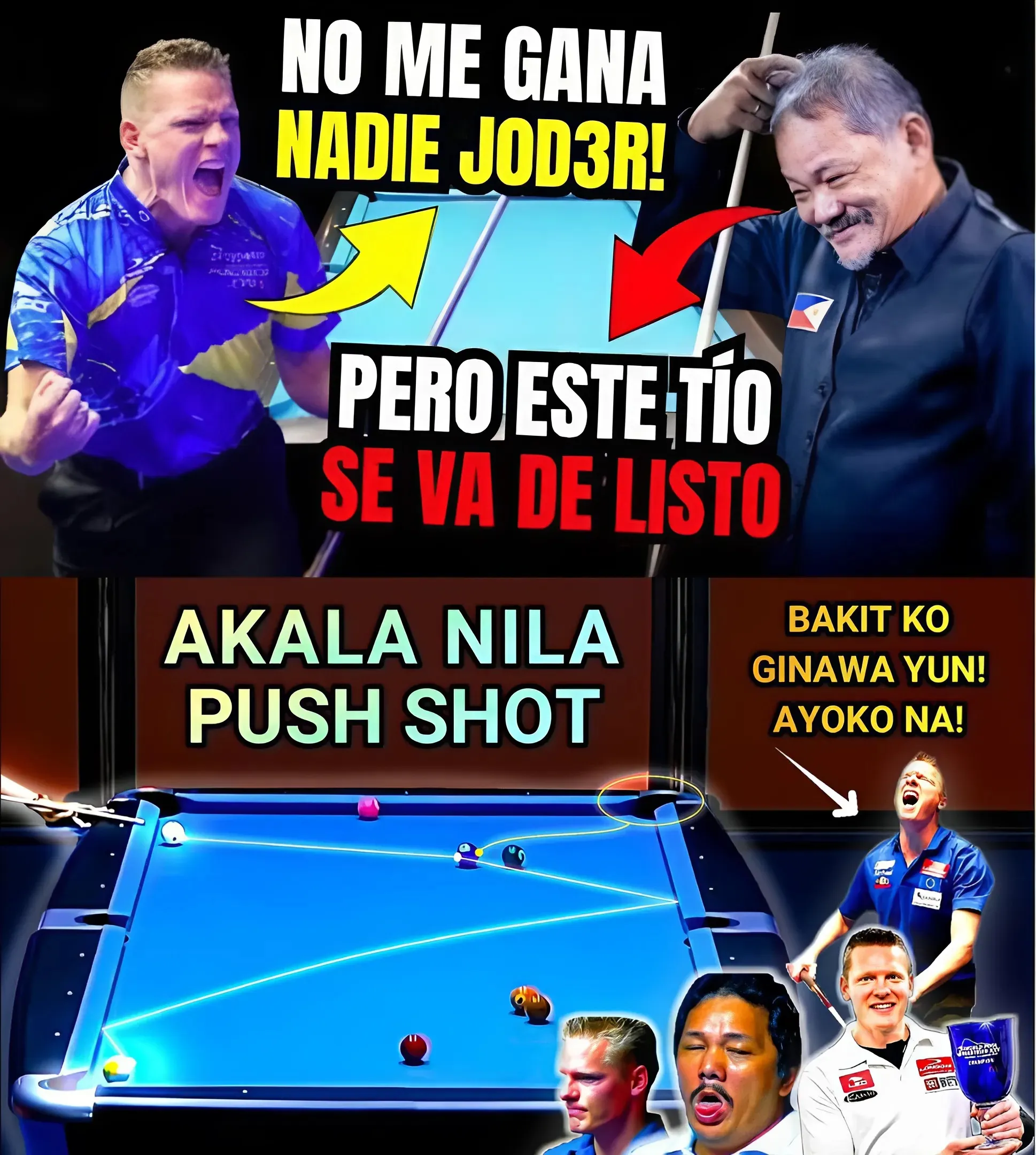 Shocking Showdown: Efren 'BATA' Reyes vs. Dutch Resilience - A Thrilling Match Packed with Unexpected Twists!