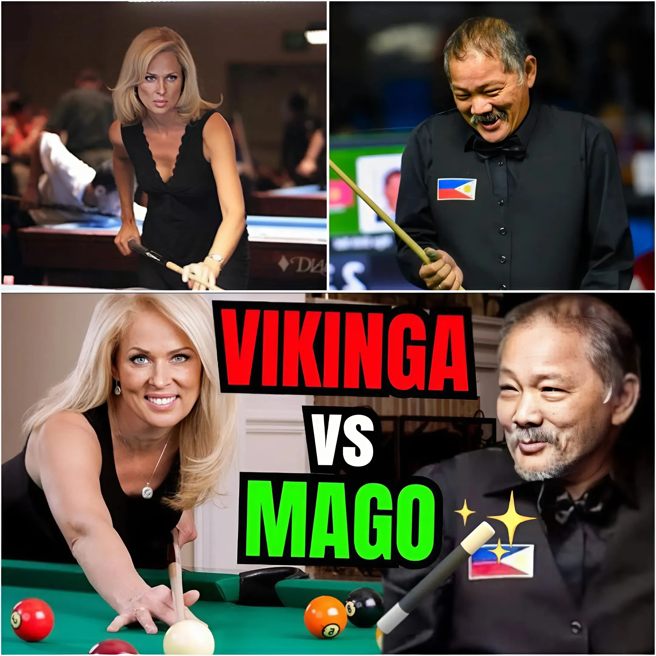 You Won't Believe The Ending! The Magical Battle Between Efren Reyes and the Ultimate Viking Ewa Laurence!