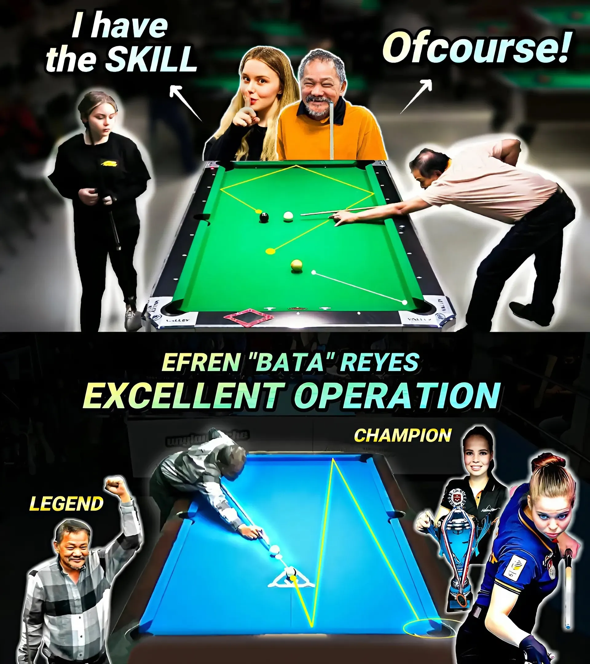 Efren 'BATA' Reyes: Philippine National Hero - The Miraculous Shot That Won the Hearts of Germany!