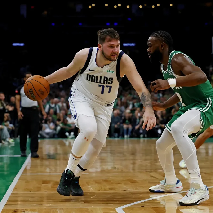 Jaylen Brown Compares Defending In The NBA To Listening To Music: Names Luka Doncic And Kyrie Irving As Examples