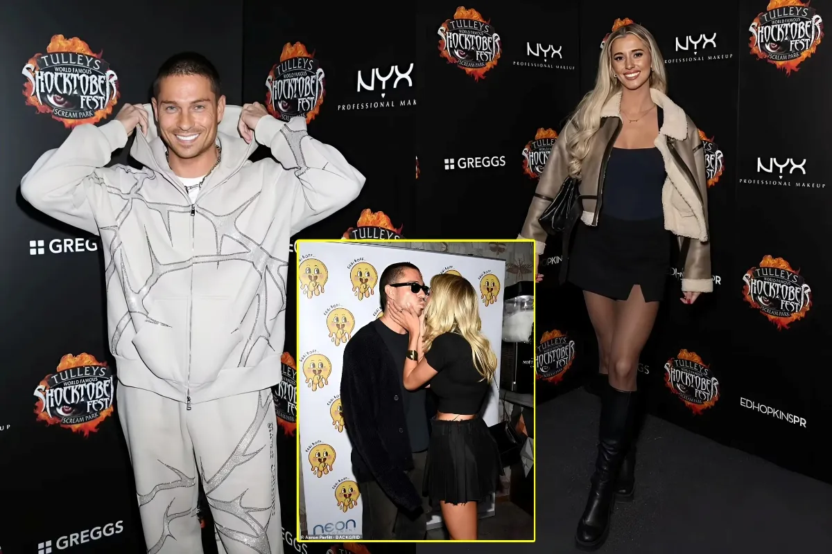 Love Island's Joey Essex and ex Jessy Potts risk awkward run in as they both attend Shoktober Fest just weeks after confirming their split ngocc