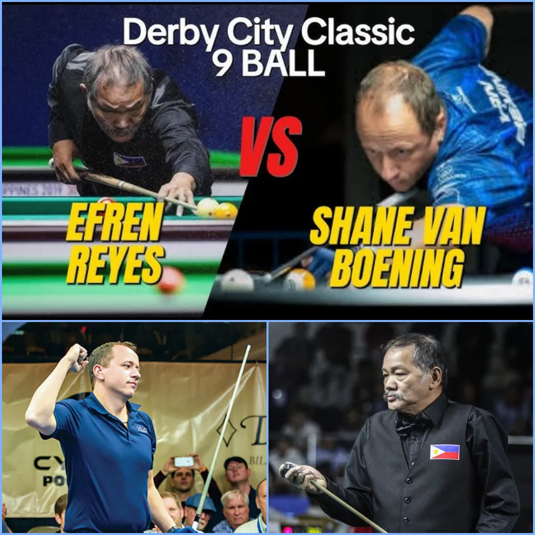 Most Controversial Fight: Efren Reyes Vs Shane Van Boening At Derby City Classic 2016!