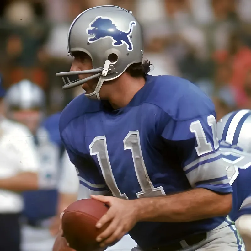 Former Lions quarterback, assistant coach Greg Landry 𝑑𝑒𝑎𝑑 at 77