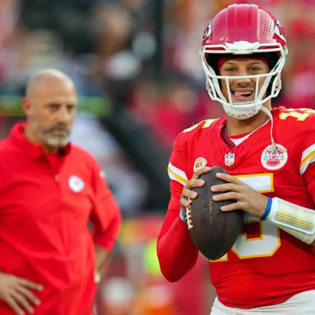 Chiefs OC Matt Nagy on How Patrick Mahomes Can Get Back Into a Rhythm