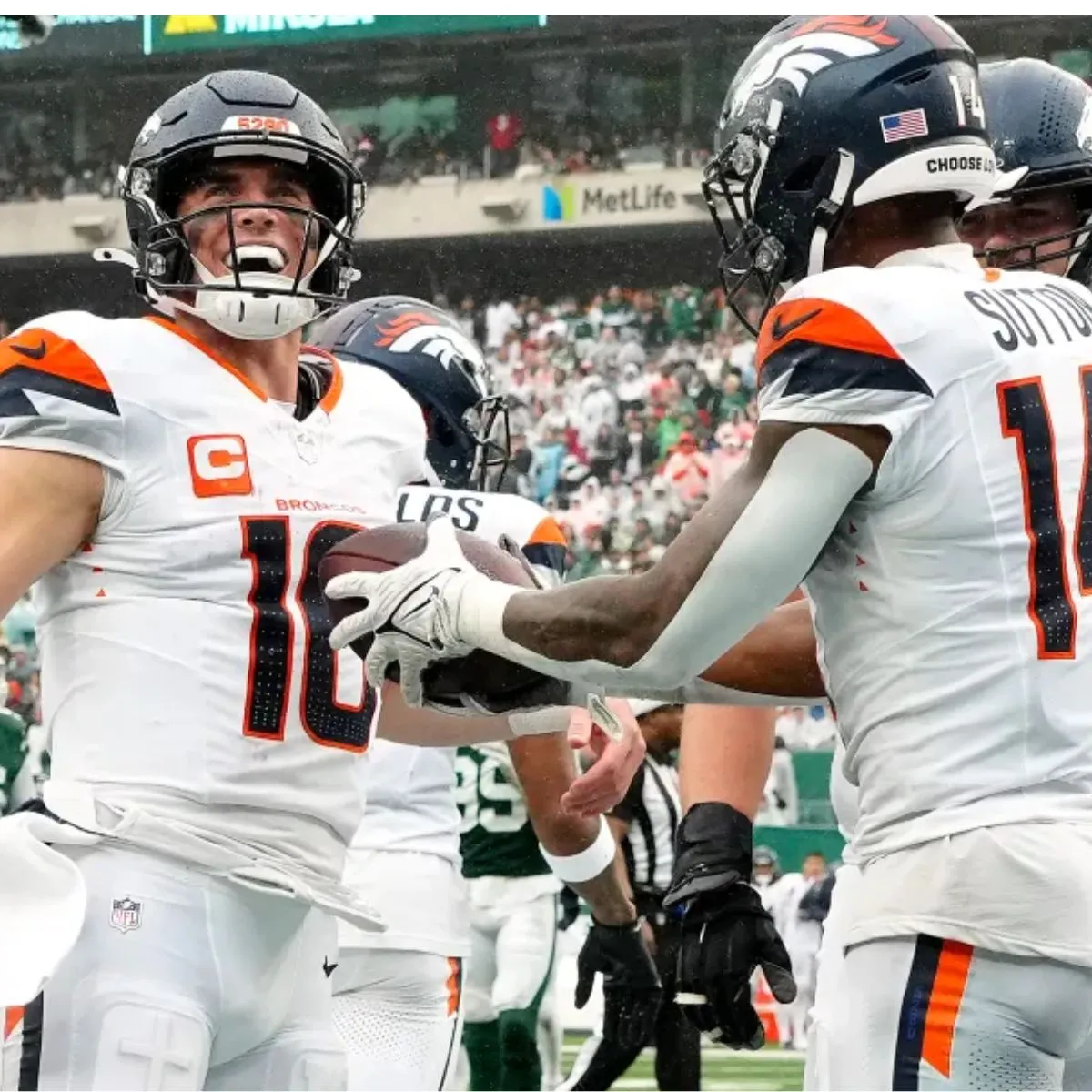 Bo Nix and Courtland Sutton gaining confidence together