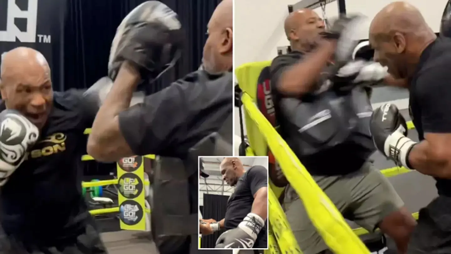 Mike Tyson posts new training footage 50 days out from Jake Paul fight and it's left fans stunned