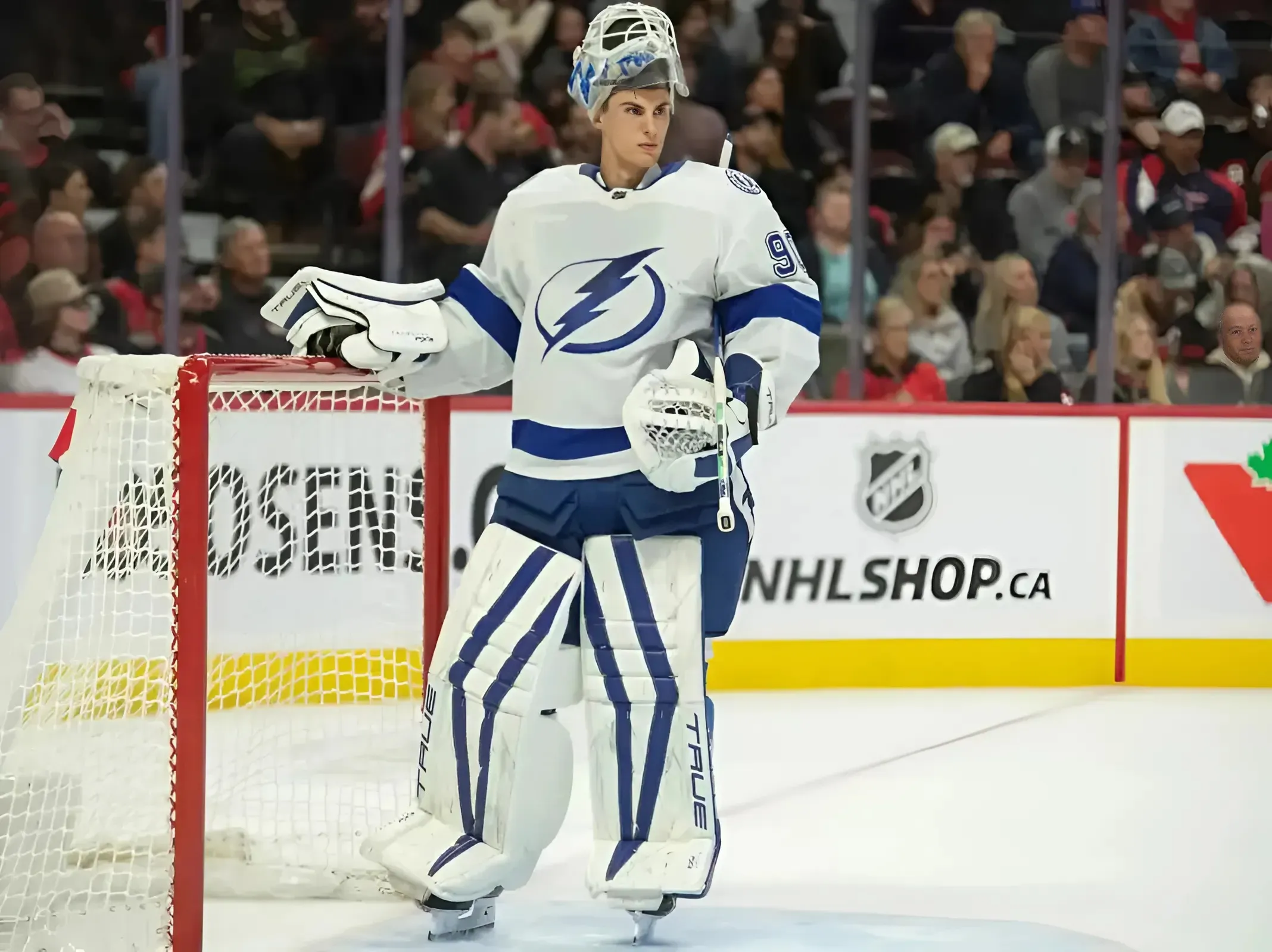 Tampa Bay Lightning Place Goalie On Waivers