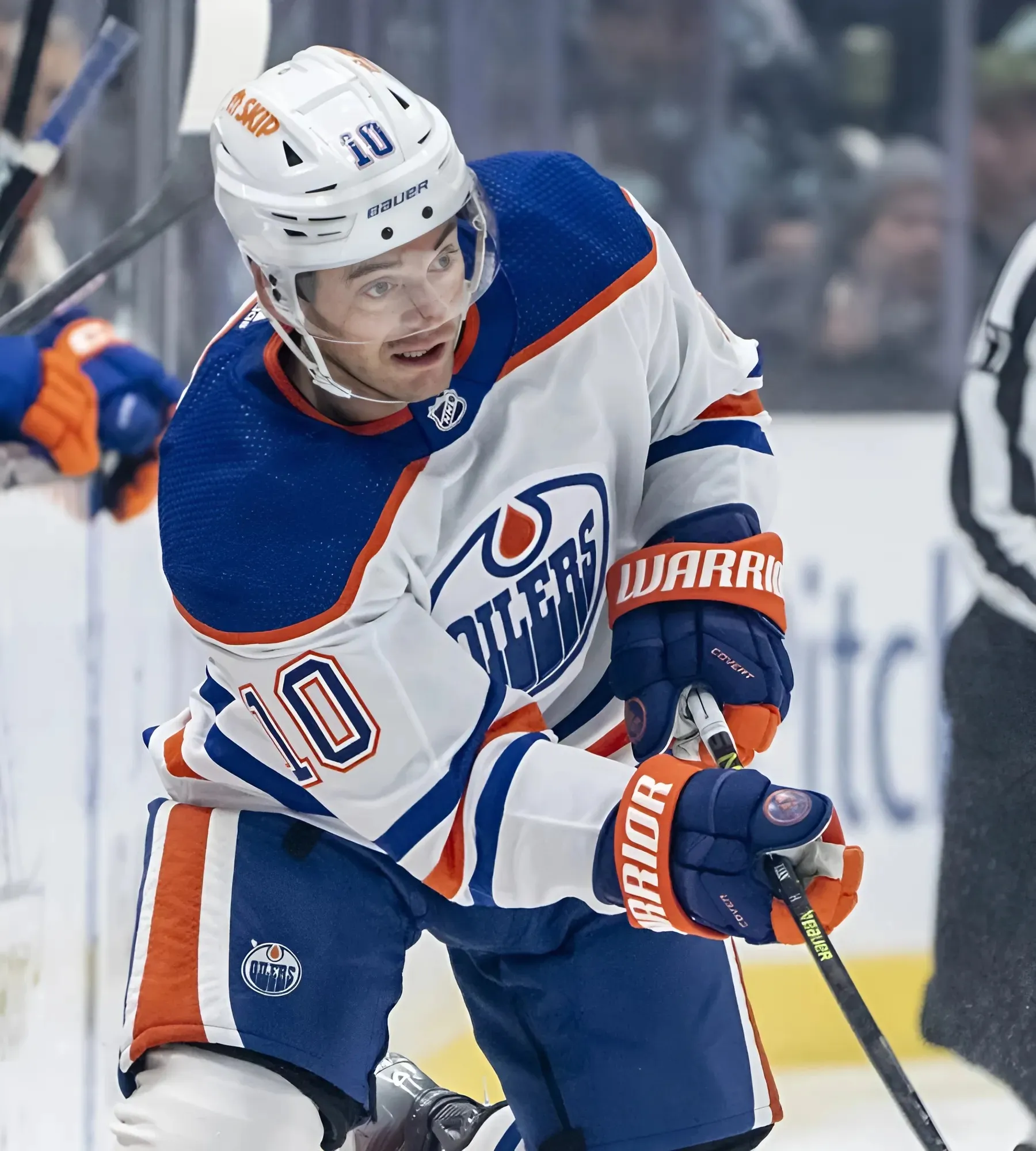 Oilers Veteran Center Out of Commission with Injury