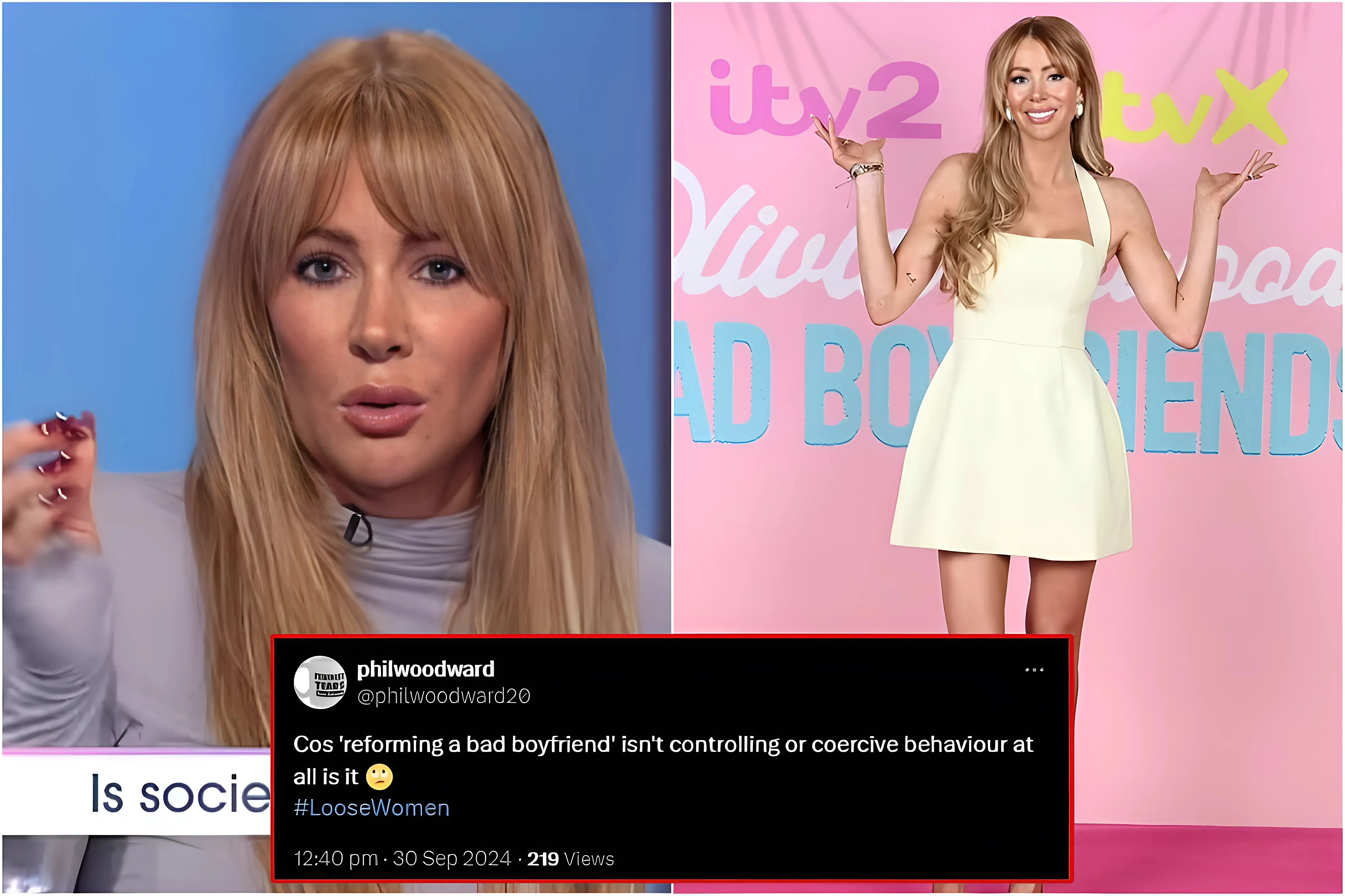 Fiery Backlash: Loose Women Fans Slam Olivia Attwood Over Alleged Double Standards During ITV Show's 25th Anniversary trucc