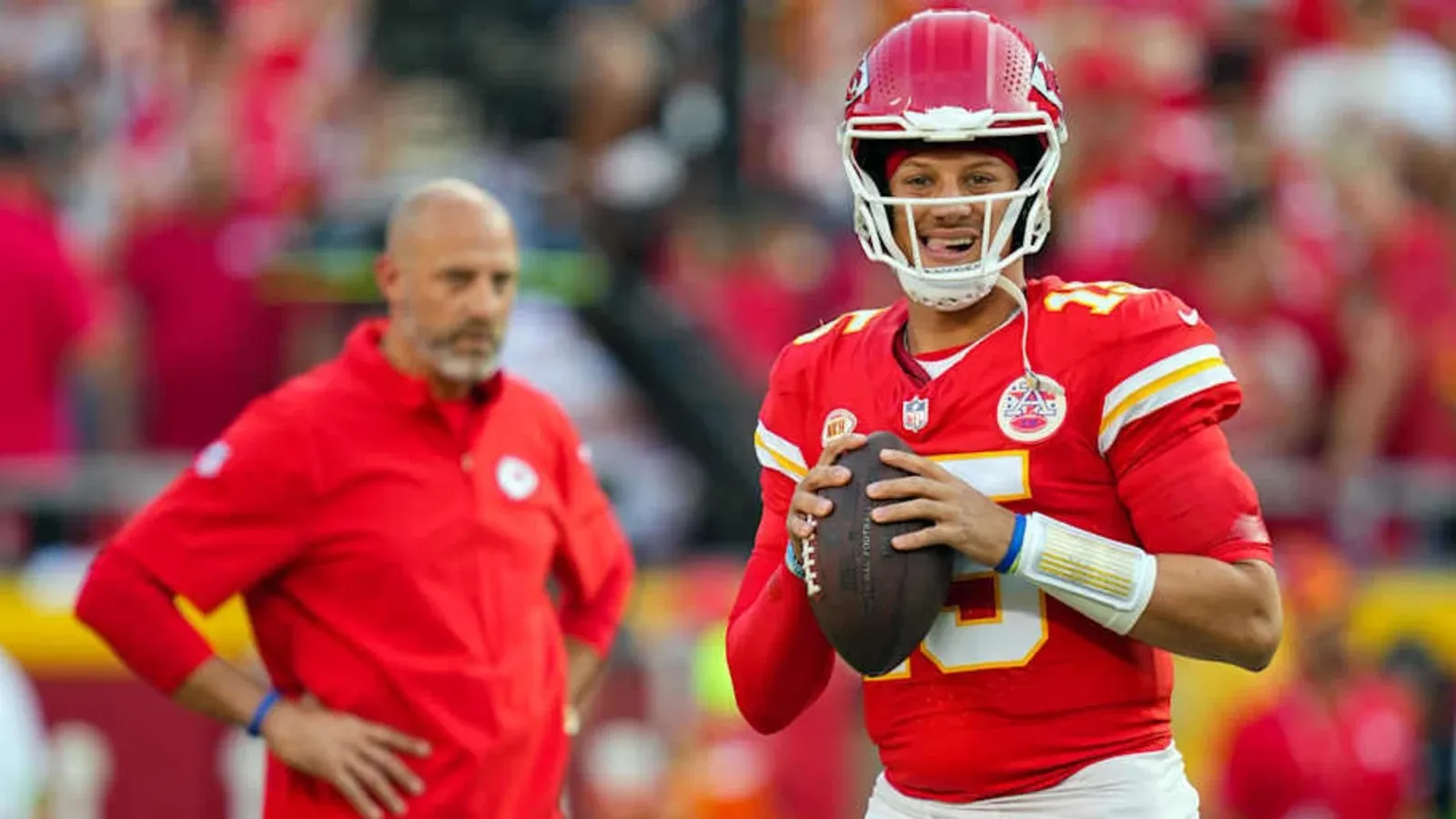 Chiefs OC Matt Nagy on How Patrick Mahomes Can Get Back Into a Rhythm