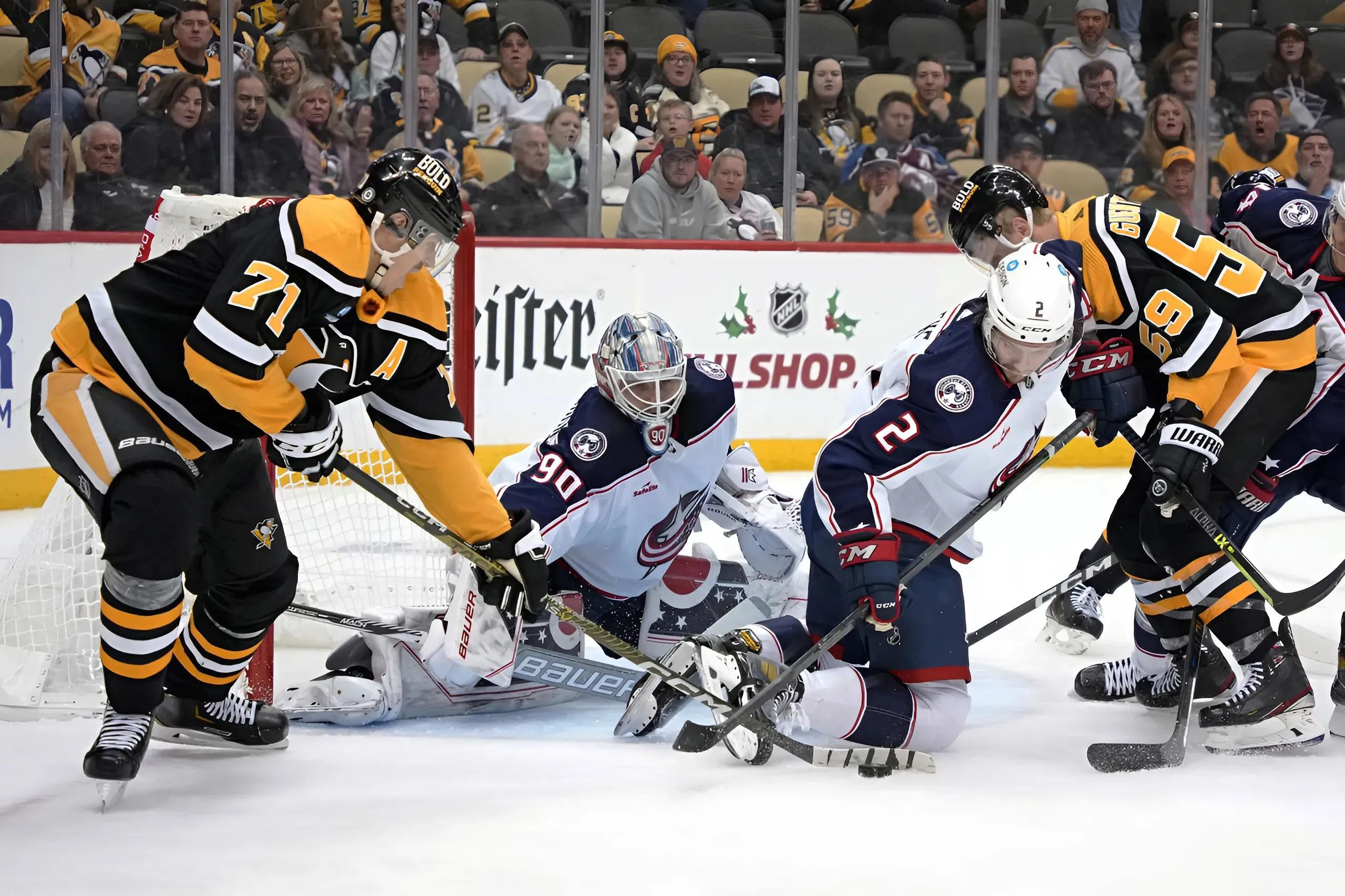 Penguins Roll Past Columbus 7-3 In Final Preseason Game