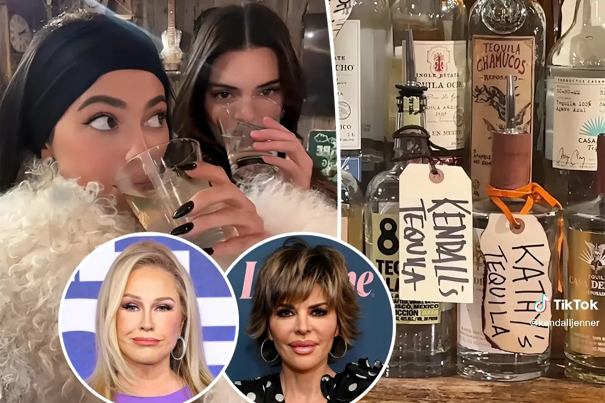 Jenner Sisters Add Spice: Kendall and Kylie Playfully Rib Kathy Hilton and Lisa Rinna Over Tequila Feud - lulu