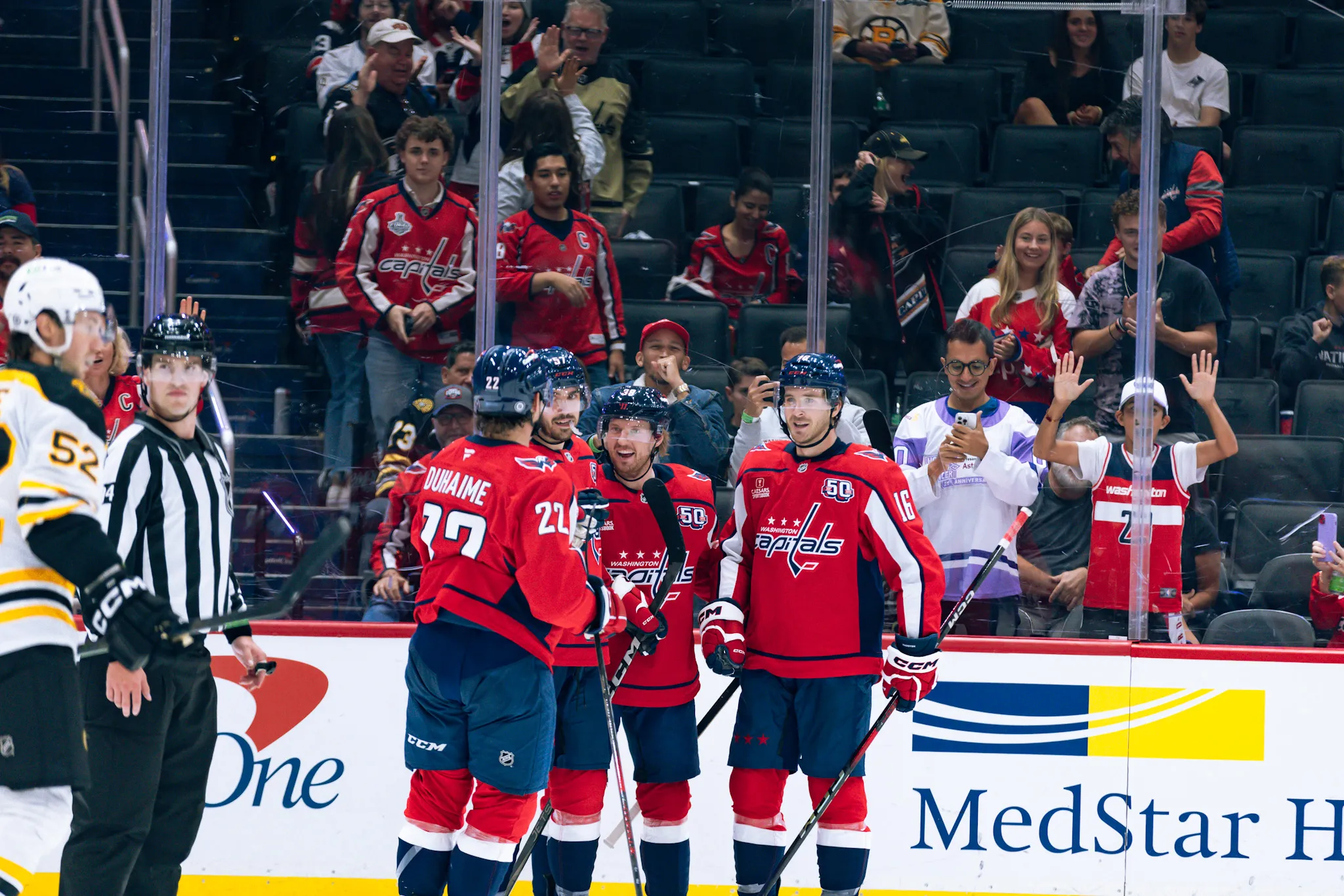 Capitals shutout Bruins 2-0 in 2024 preseason finale