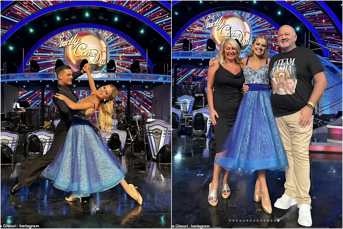 Tasha Ghouri gives fans a behind-the-scenes glimpse at her time on Strictly Come Dancing as she shares a slew of sweet snaps liennhi