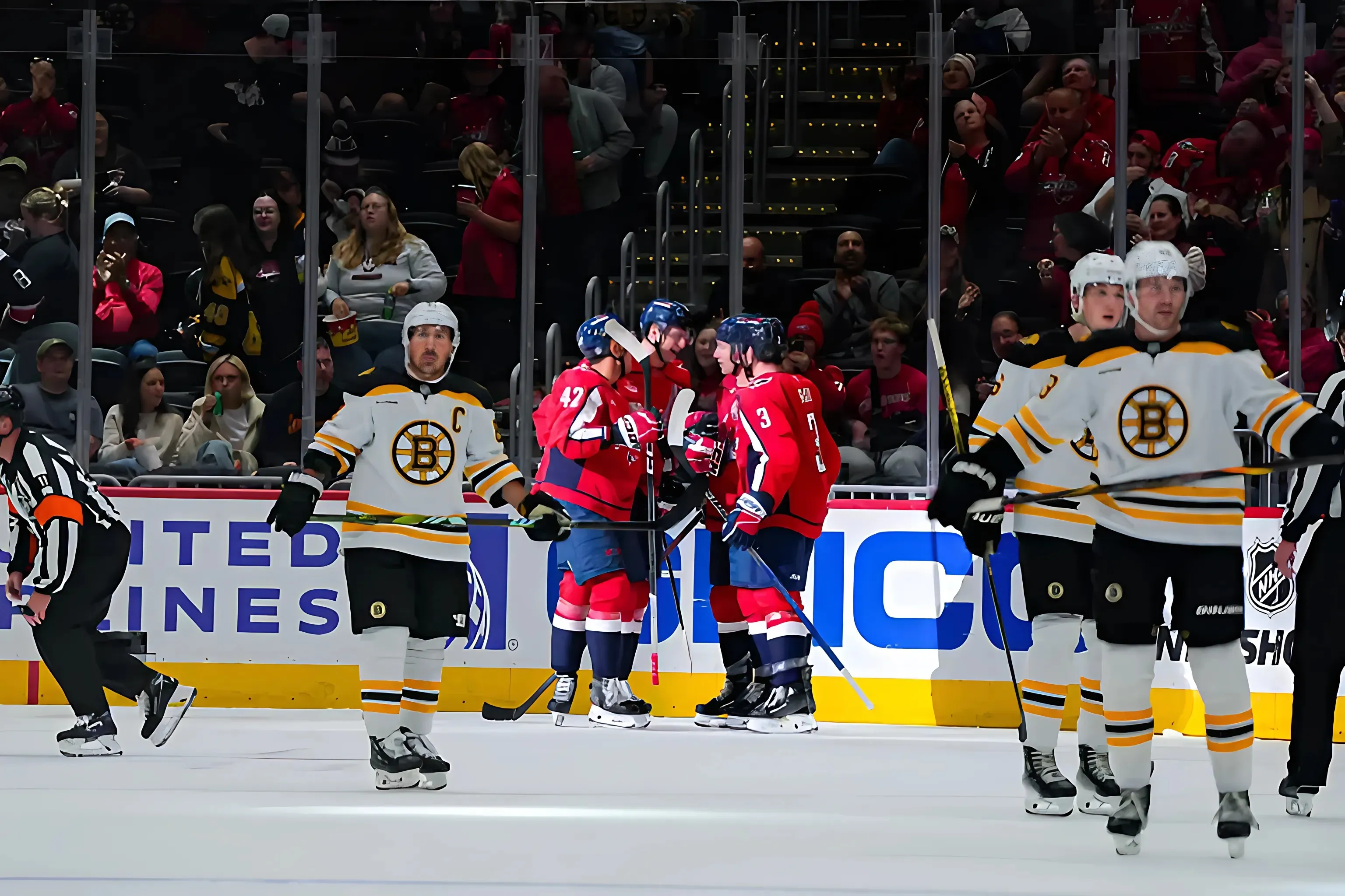 Washington Capitals Blank Boston Bruins, 2-0, In Preseason Finale; Aliaksei Protas Scores trucc