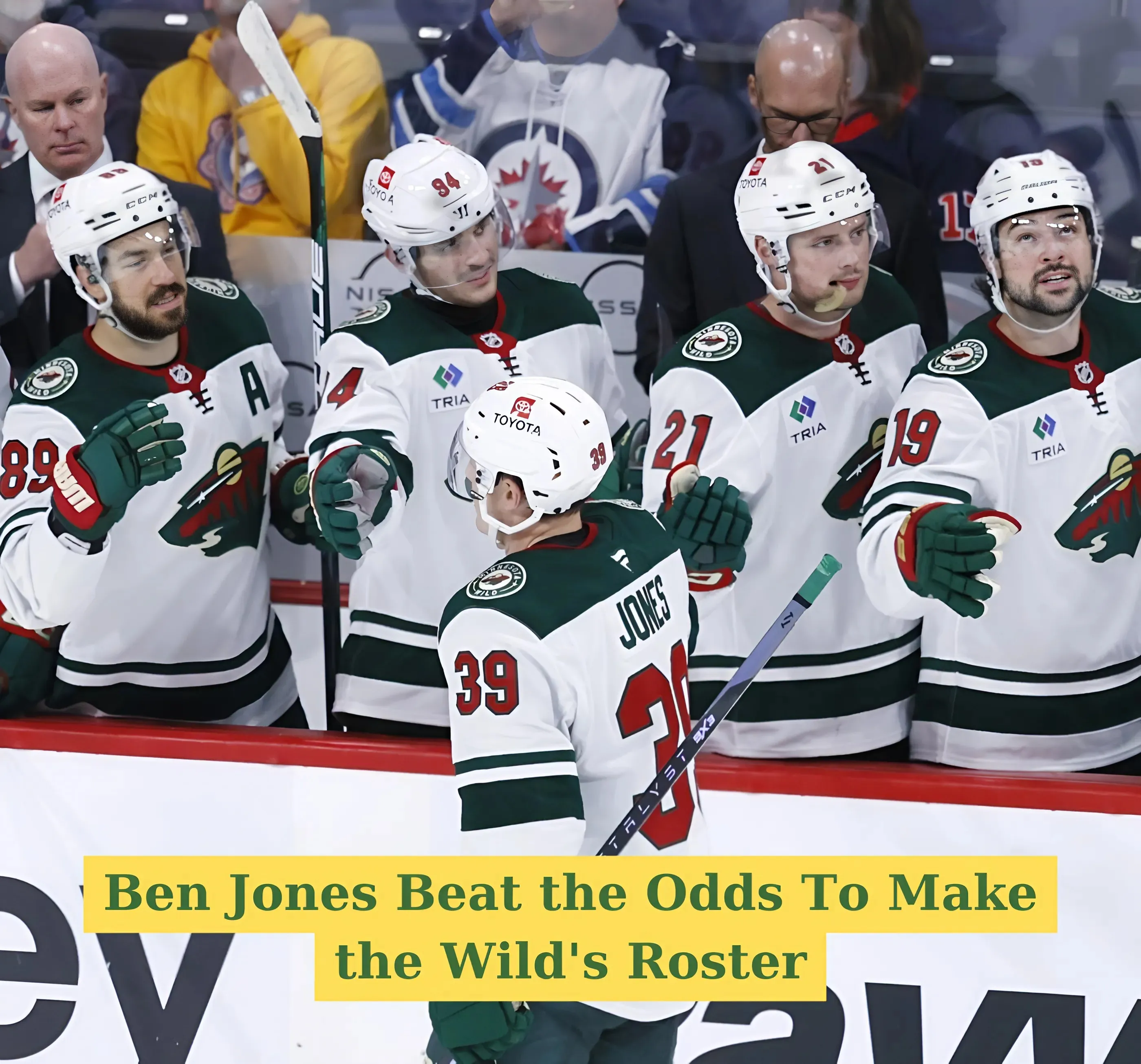 Ben Jones Beat the Odds To Make the Wild's Roster