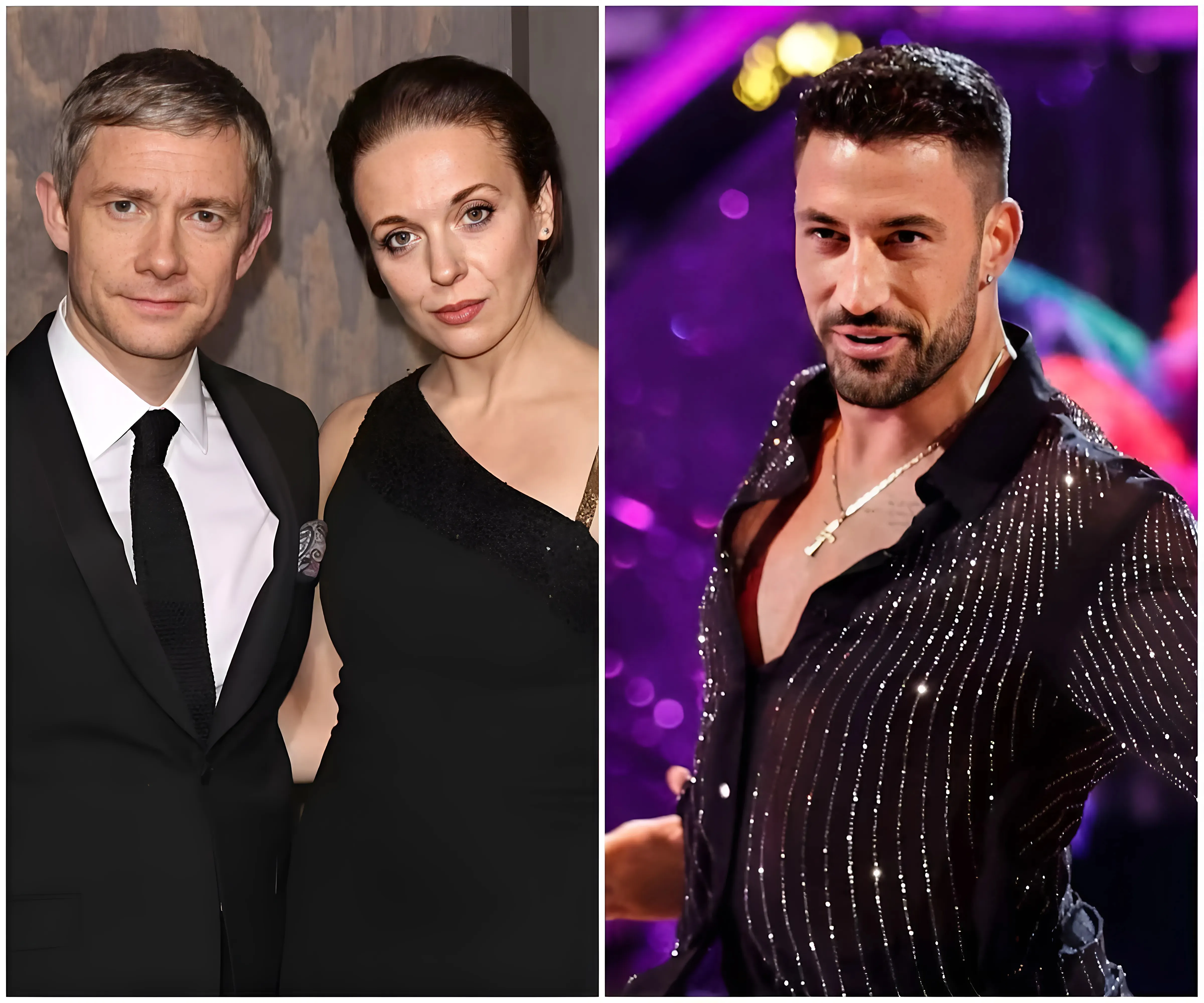 Martin Freeman criticized gays when Amanda Abbington got into trouble with Giovanni Pernice on Strictly Come Dancing