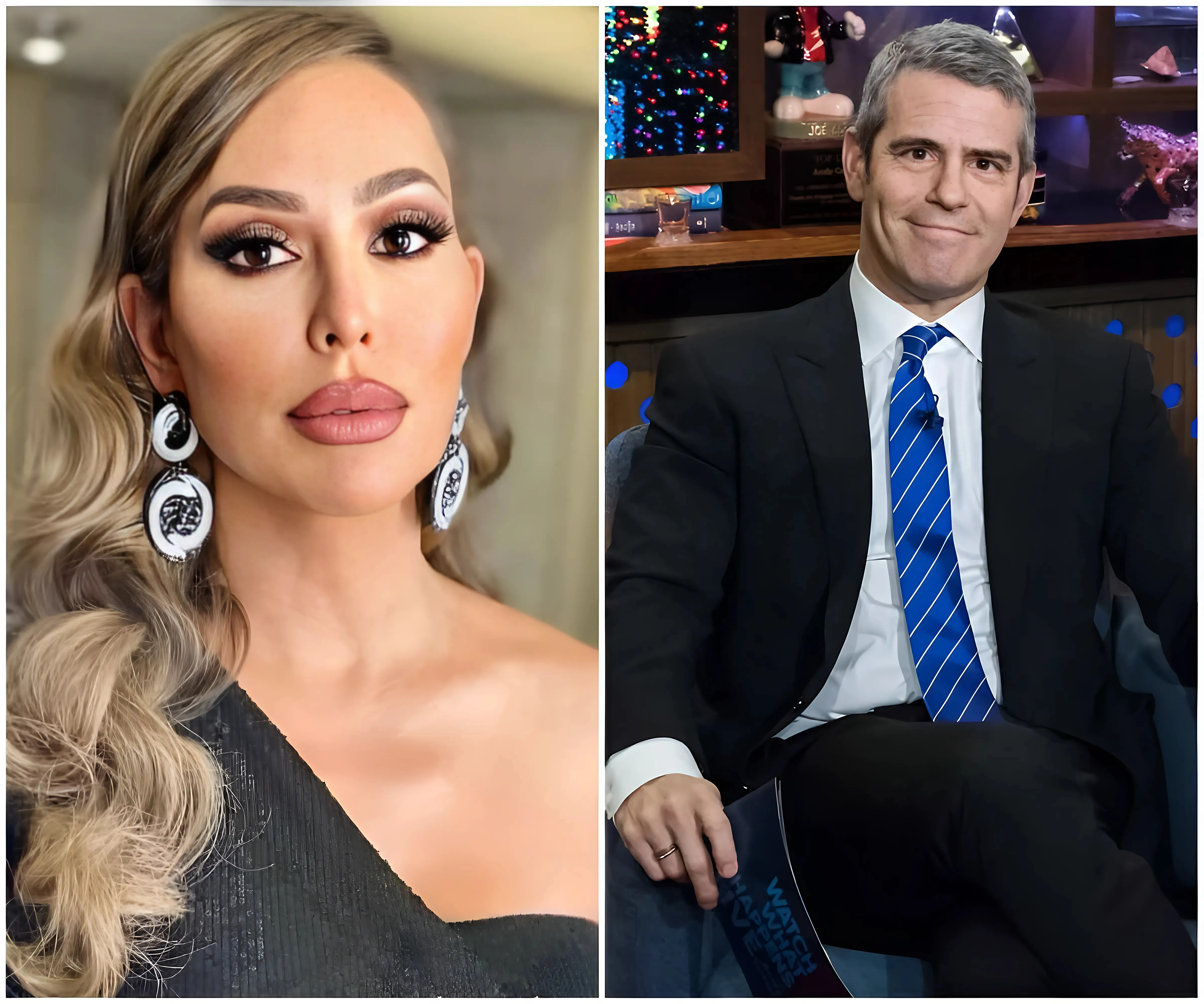 "Kelly Dodd, former RHOC star, reveals text messages from Andy Cohen and why he was fired, and reacts strongly to accusations from Leah McSweeney and Brandi Glanville!"