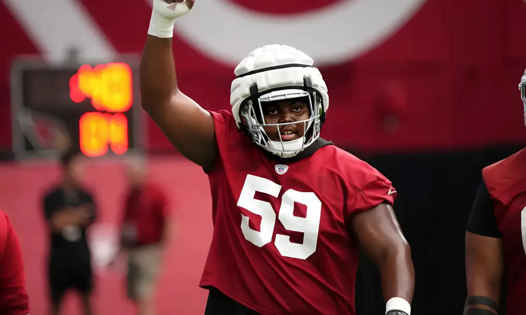 OL Jon Gaines II honored as Cardinals' Pat Tillman Scout Team Player of the Week