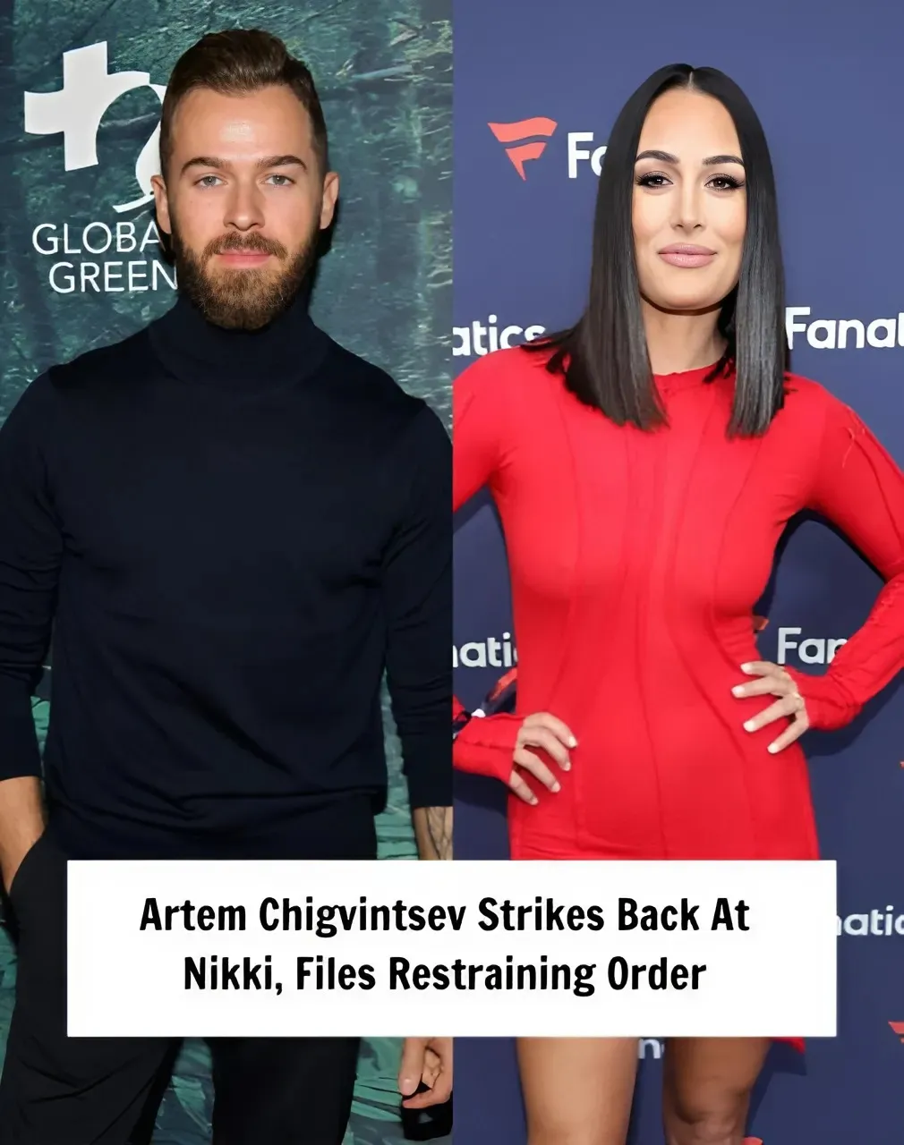 Artem Chigvintsev Strikes Back At Nikki, Files Restraining Order