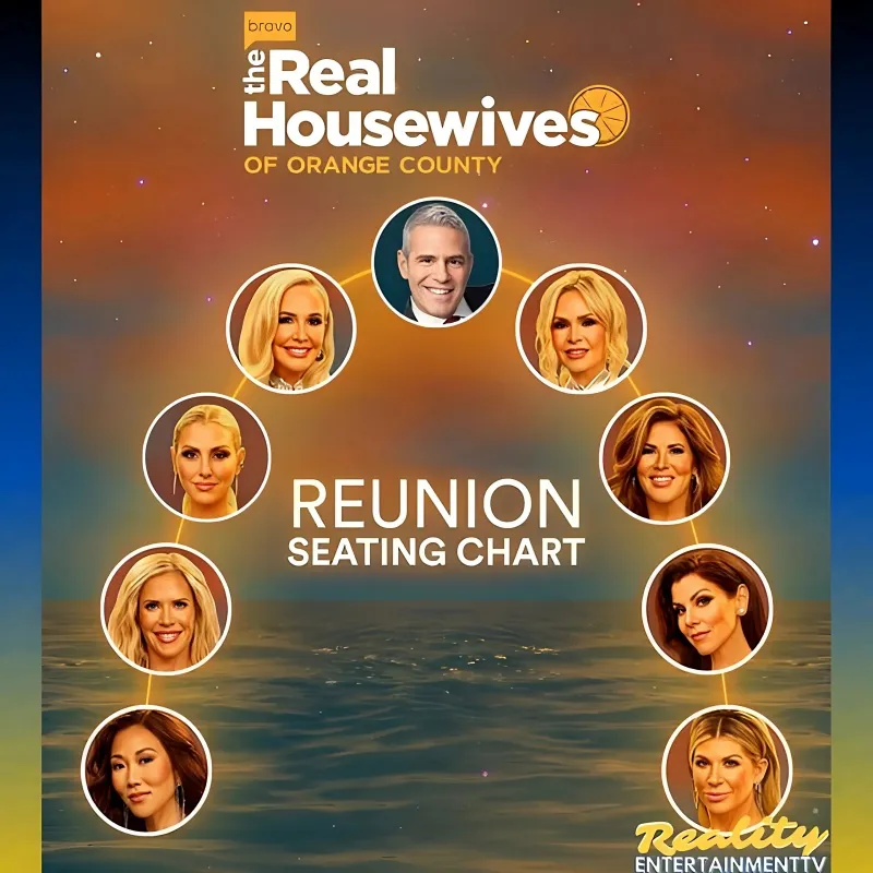 RHOC Cast Captures Season 18 Reunion Drama: Andy Cohen Shares Post-Reunion Pic, Exclusive Seating Chart Revealed, Pre-Filming Moments with Jenn and Tamra, Gina Clears the Air on Leaked Image with Emily - lulu