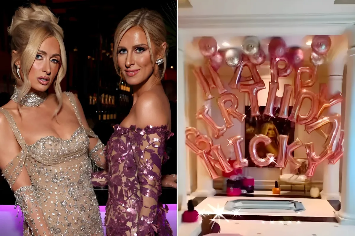 Paris Hilton Shares Glimpse of Sister Nicky’s 41st Birthday Decorations as They Have Spa Day with Her Son Phoenix - lulu