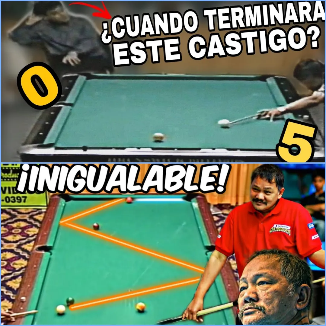 Legendary confrontation: Efren Reyes in his prime and the best billiard match of the 90s