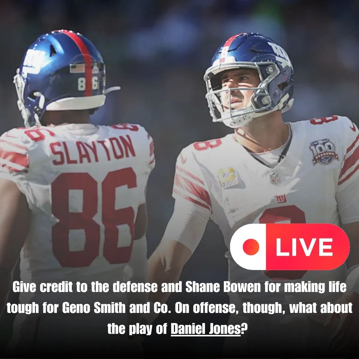 Daniel Jones made NY Giants history and silenced haters in thrilling win over Seattle