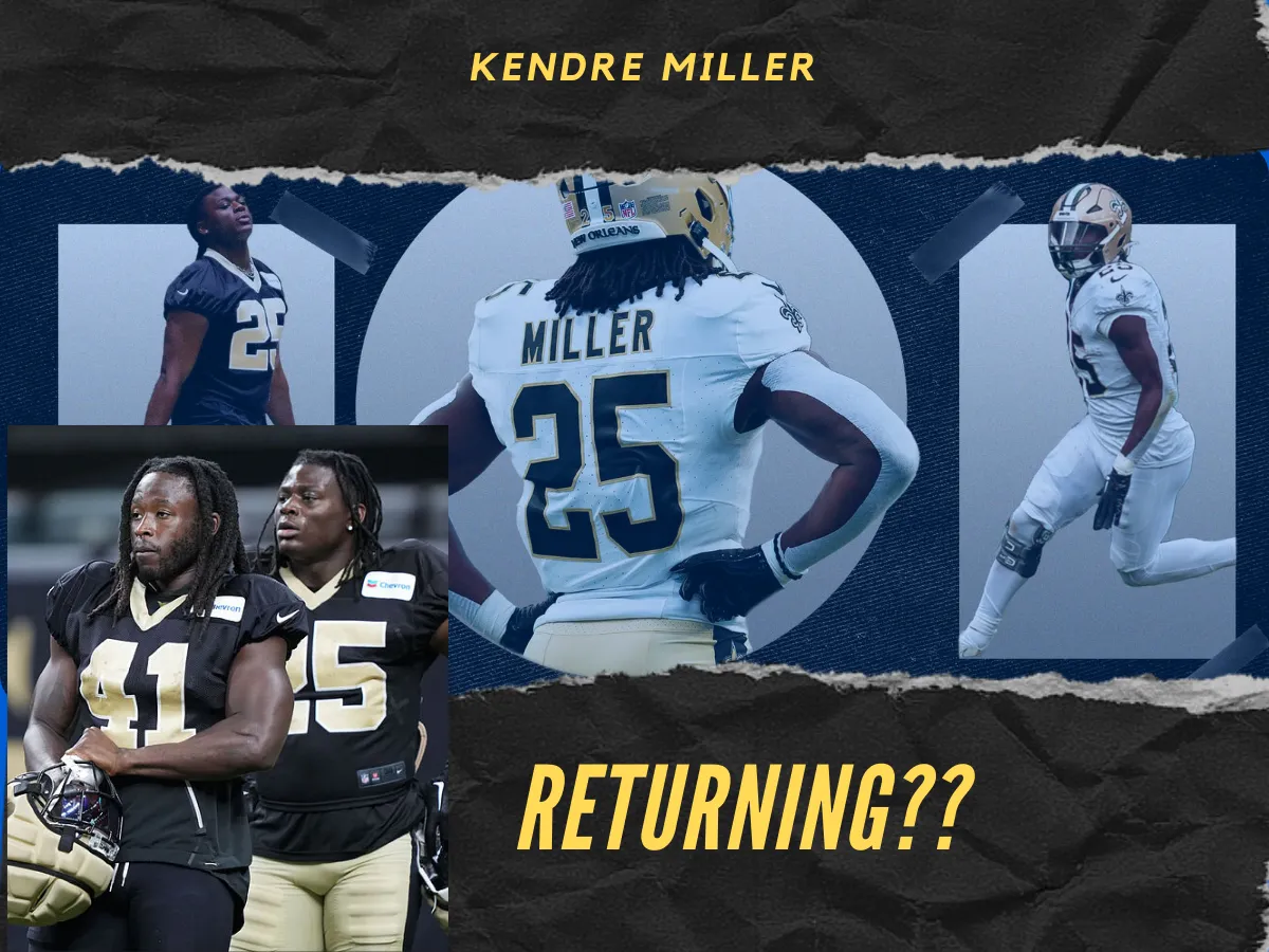 Kendre Miller returning for the Saints is exactly what Alvin Kamara needs