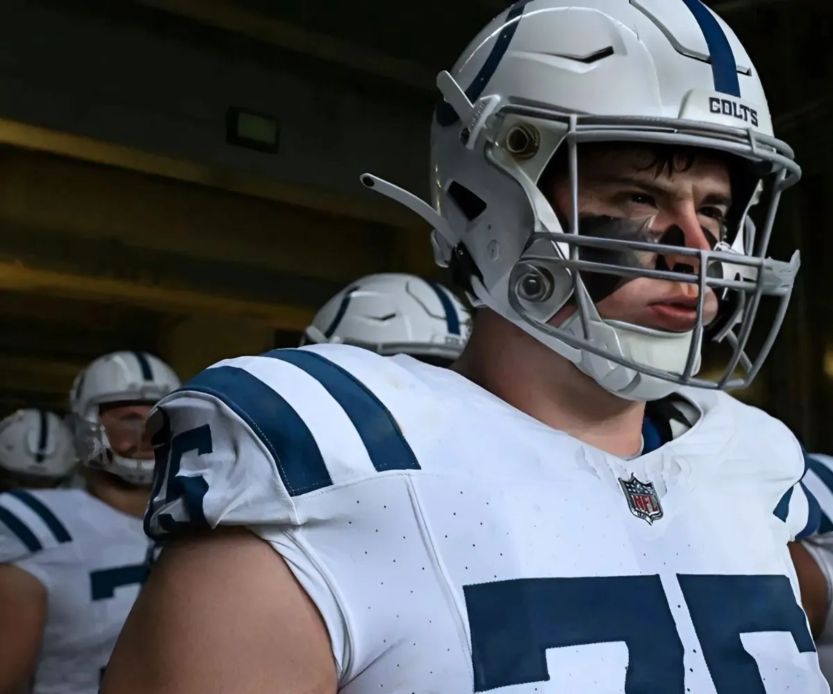 Colts G Will Fries undergoing surgery for fractured right tibia