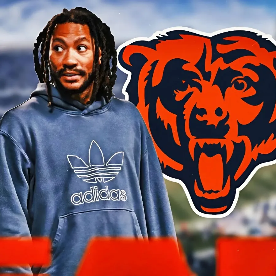 Derrick Rose appearance at Bears' Soldier Field has fans going wild